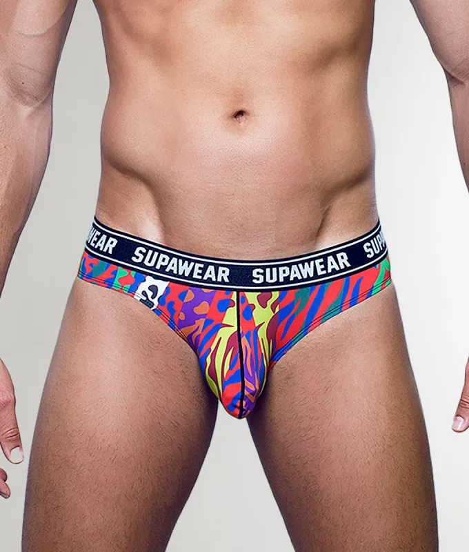 Supawear POW Brief Crimson Beast sold by Underwear Expert
