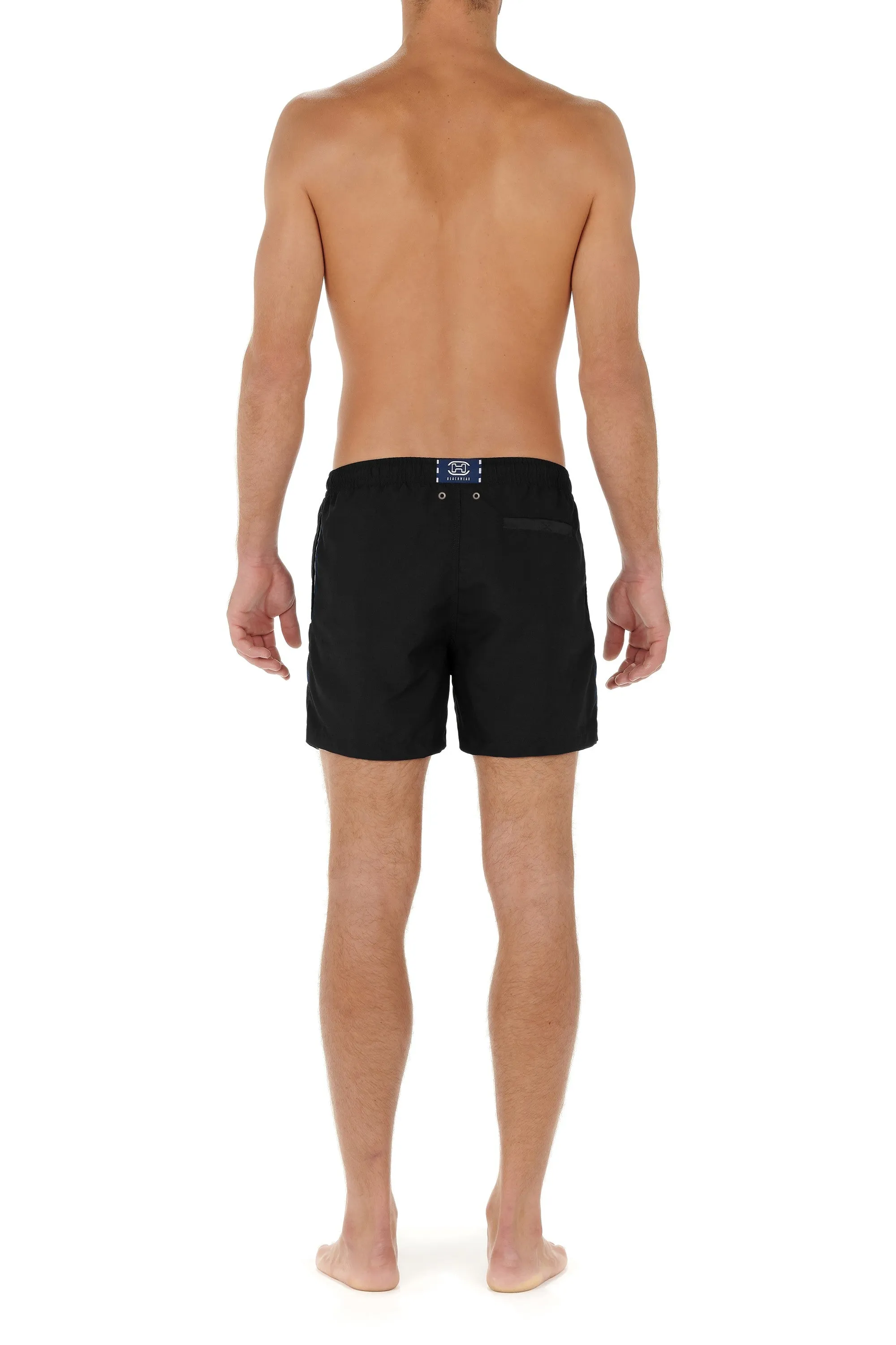 HOM Sea Life Beach Boxer Black sold by Underwear Expert product image thumbnail 2