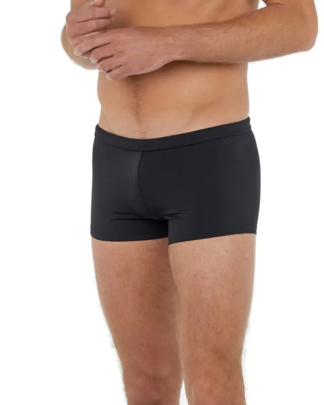 HOM Sea Life Swim Trunk Black sold by Underwear Expert