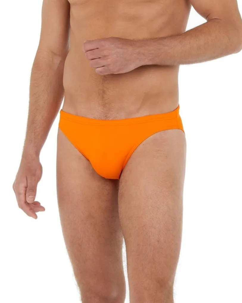 HOM Sea Life Swim Micro Briefs Orange sold by Underwear Expert