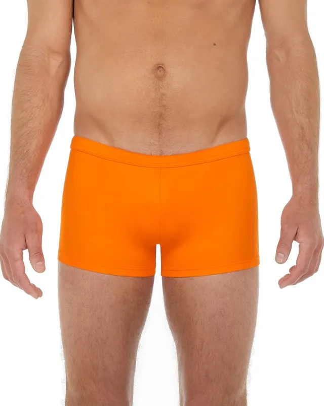 HOM Sea Life Swim Trunk Orange sold by Underwear Expert