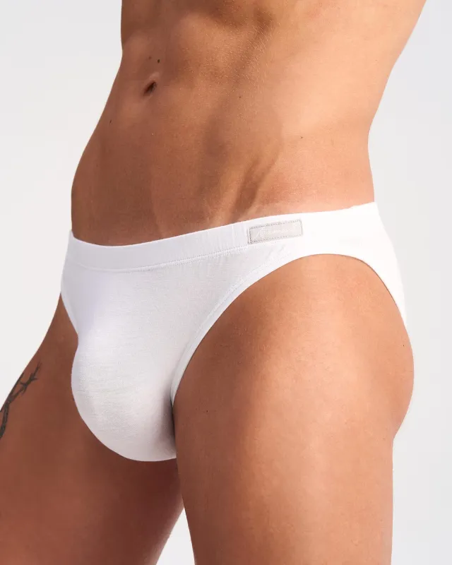 Teamm8 Body Bamboo Bikini Brief - White sold by Underwear Expert