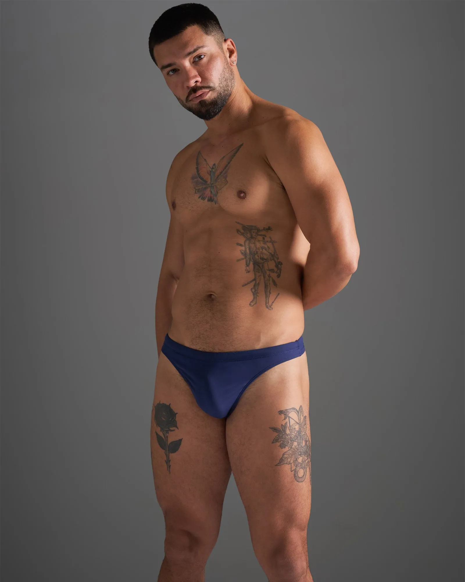 Teamm8 Standard Swim Thong - Navy sold by Underwear Expert product image thumbnail 4