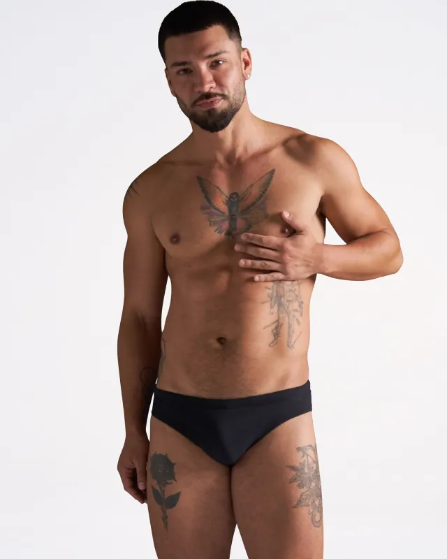 Teamm8 Standard Swim Brief - Black sold by Underwear Expert