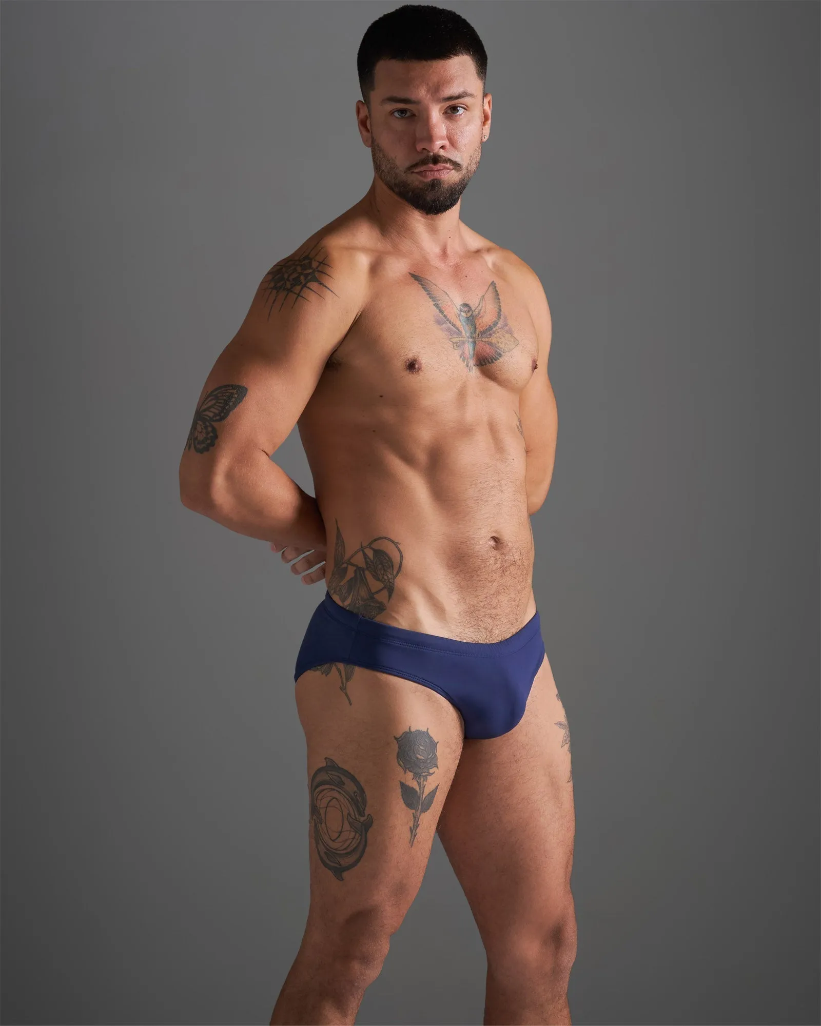 Teamm8 Standard Swim Brief - Navy sold by Underwear Expert product image thumbnail 4