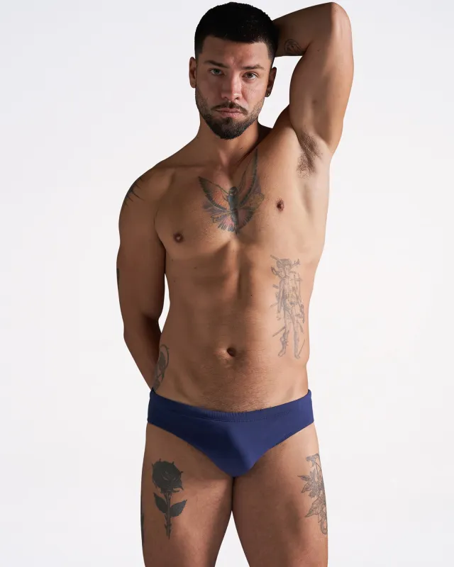 Teamm8 Standard Swim Brief - Navy sold by Underwear Expert
