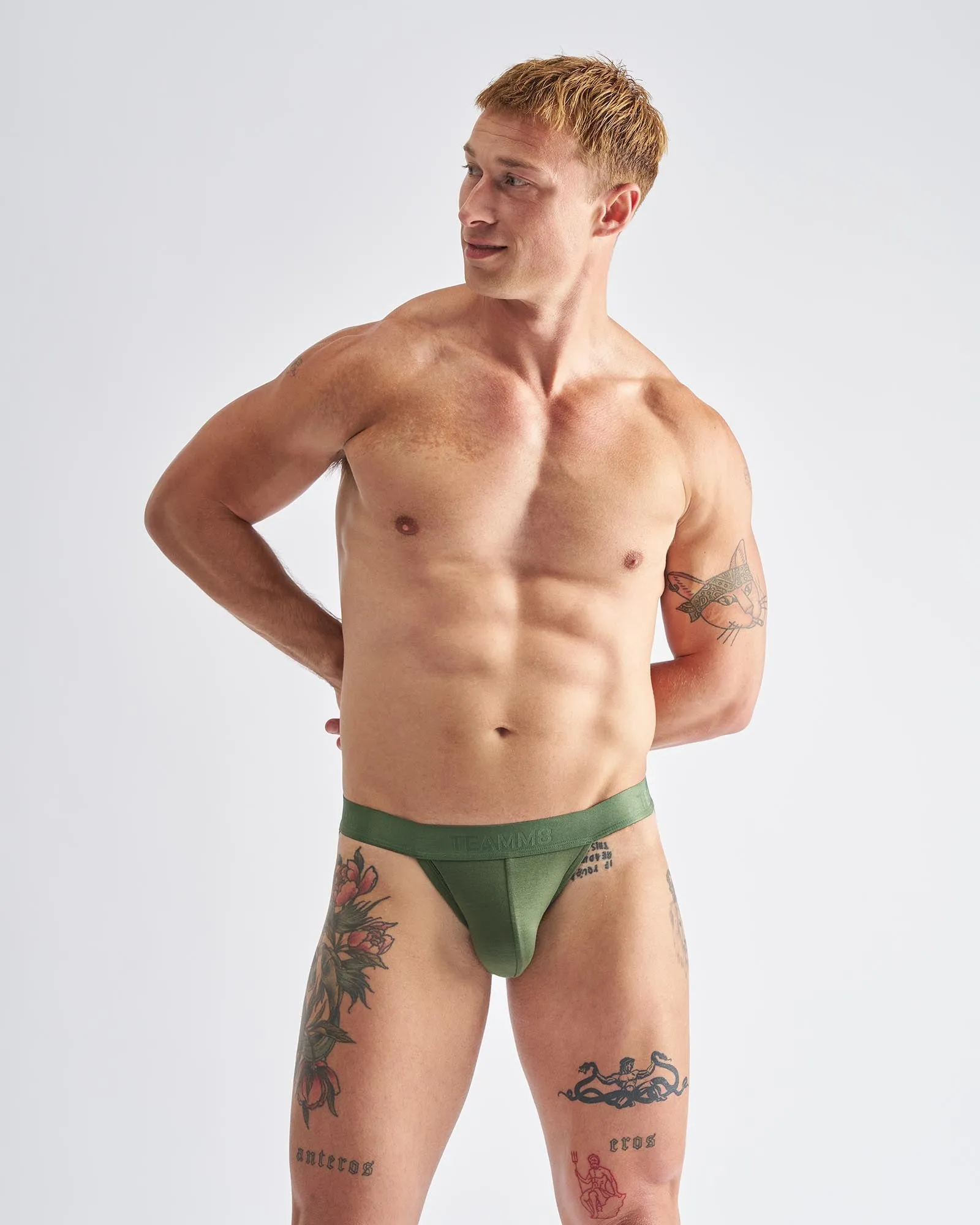 Teamm8 Reign Sports Brief - Emerald sold by Underwear Expert product image thumbnail 4