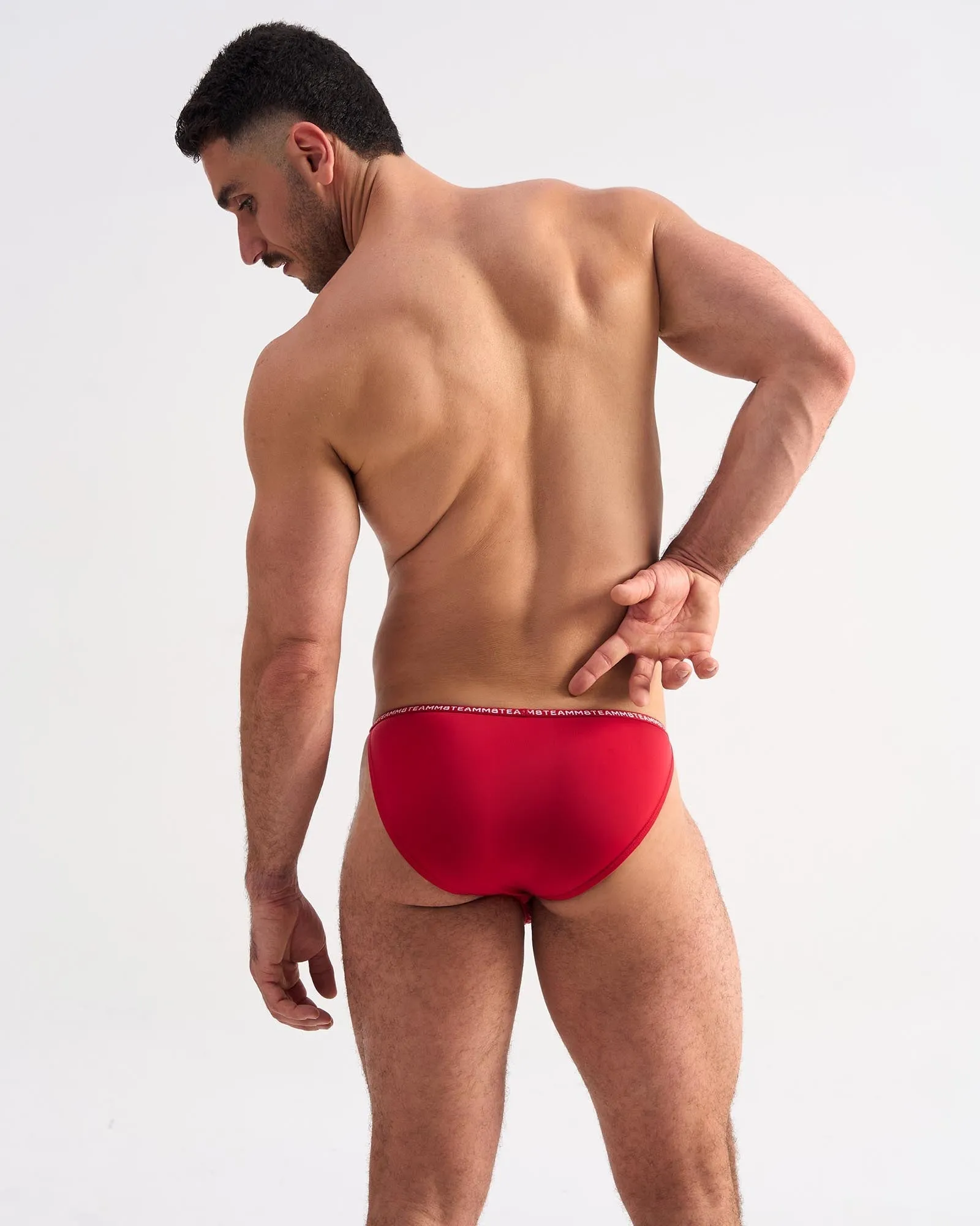 Teamm8 Glide Micro Brief - Vermillion sold by Underwear Expert product image thumbnail 3