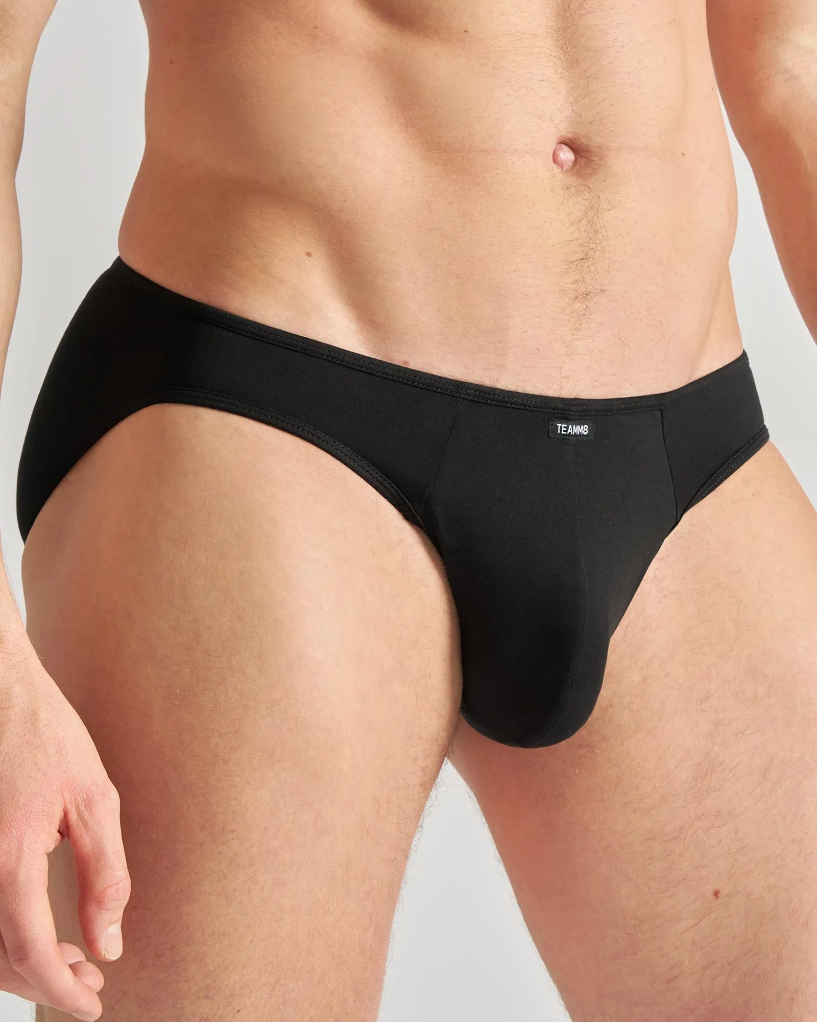Teamm8 Flaunt Bikini Brief - Onyx sold by Underwear Expert