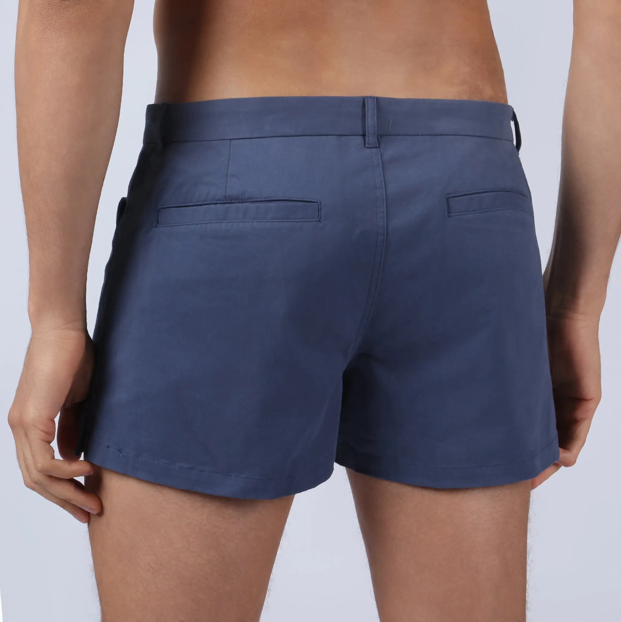 Parke & Ronen New Navy Dusk Solid Summit Short sold by Underwear Expert product image thumbnail 2