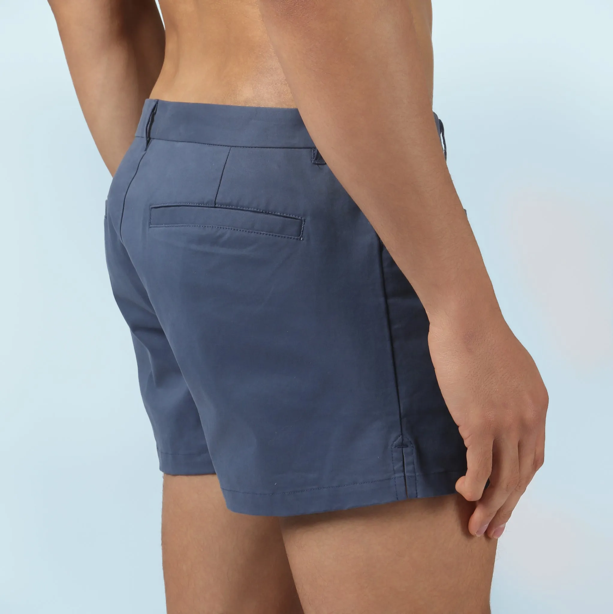 Parke & Ronen New Navy Dusk Solid Summit Short sold by Underwear Expert product image thumbnail 4