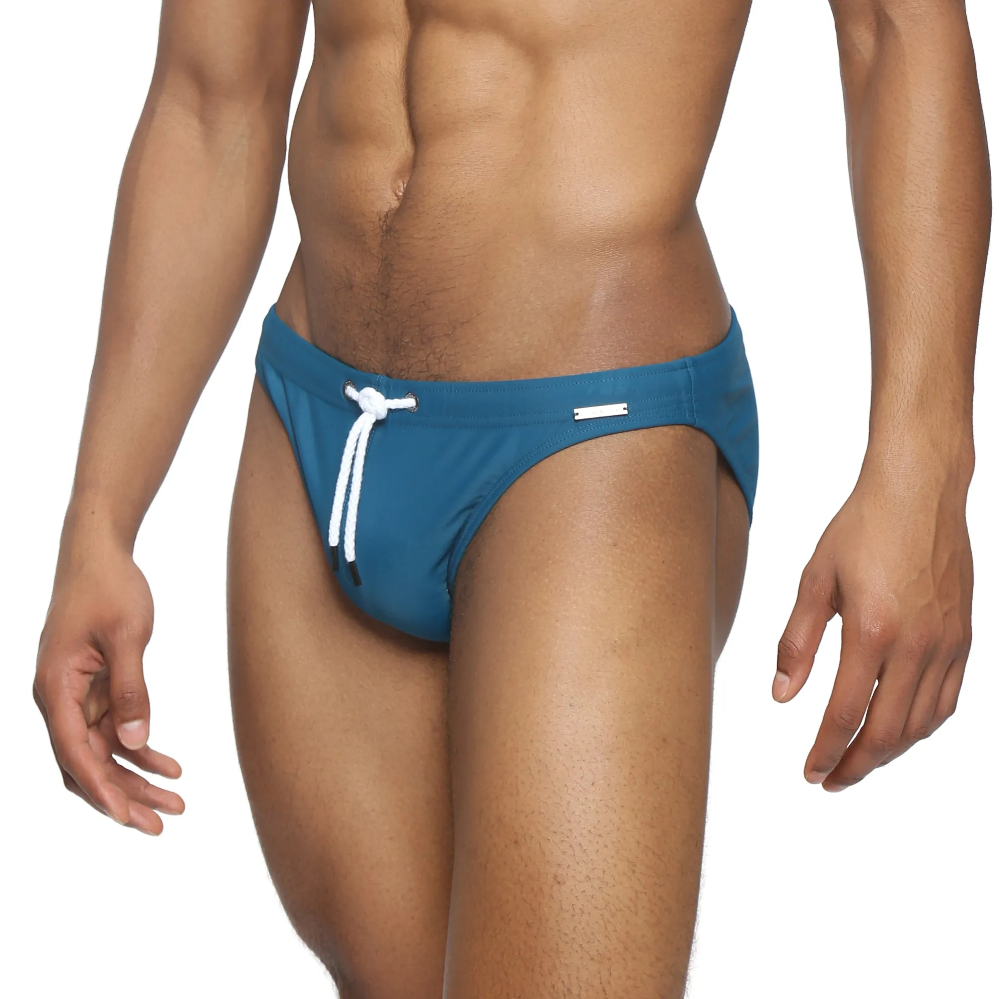 Parke & Ronen New Teal Solid Blade Bikini sold by Underwear Expert product image thumbnail 2