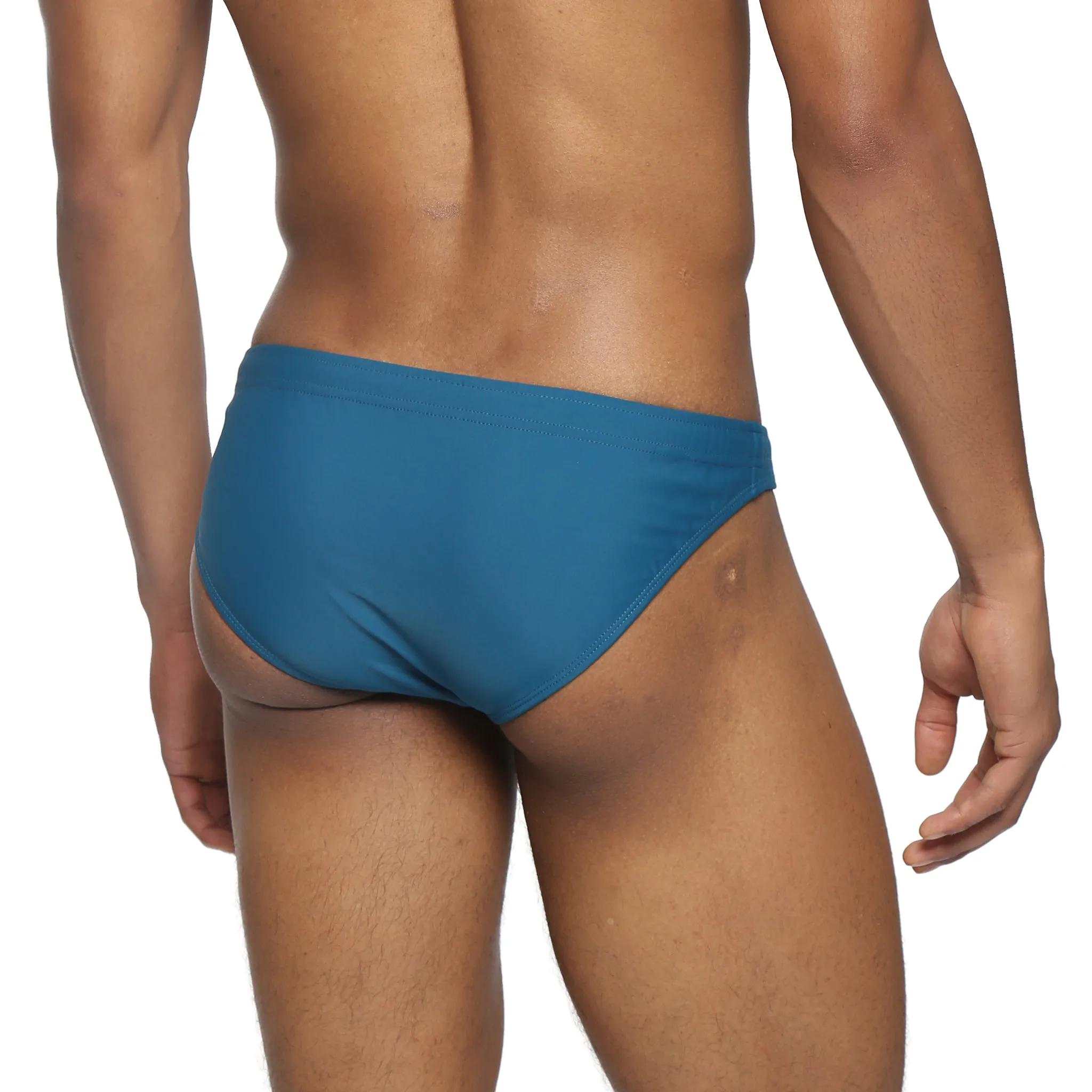 Parke & Ronen New Teal Solid Blade Bikini sold by Underwear Expert product image thumbnail 3