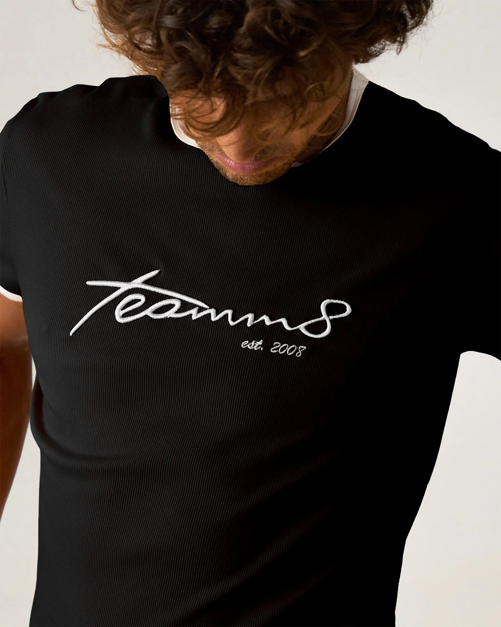 Teamm8 M.V.P. Retro Cropped Tee - Jet sold by Underwear Expert product image thumbnail 5