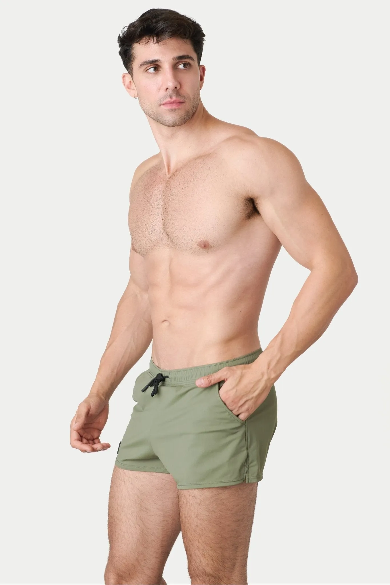 Awry Hybrid Shorts Moss Green sold by Underwear Expert product image thumbnail 3