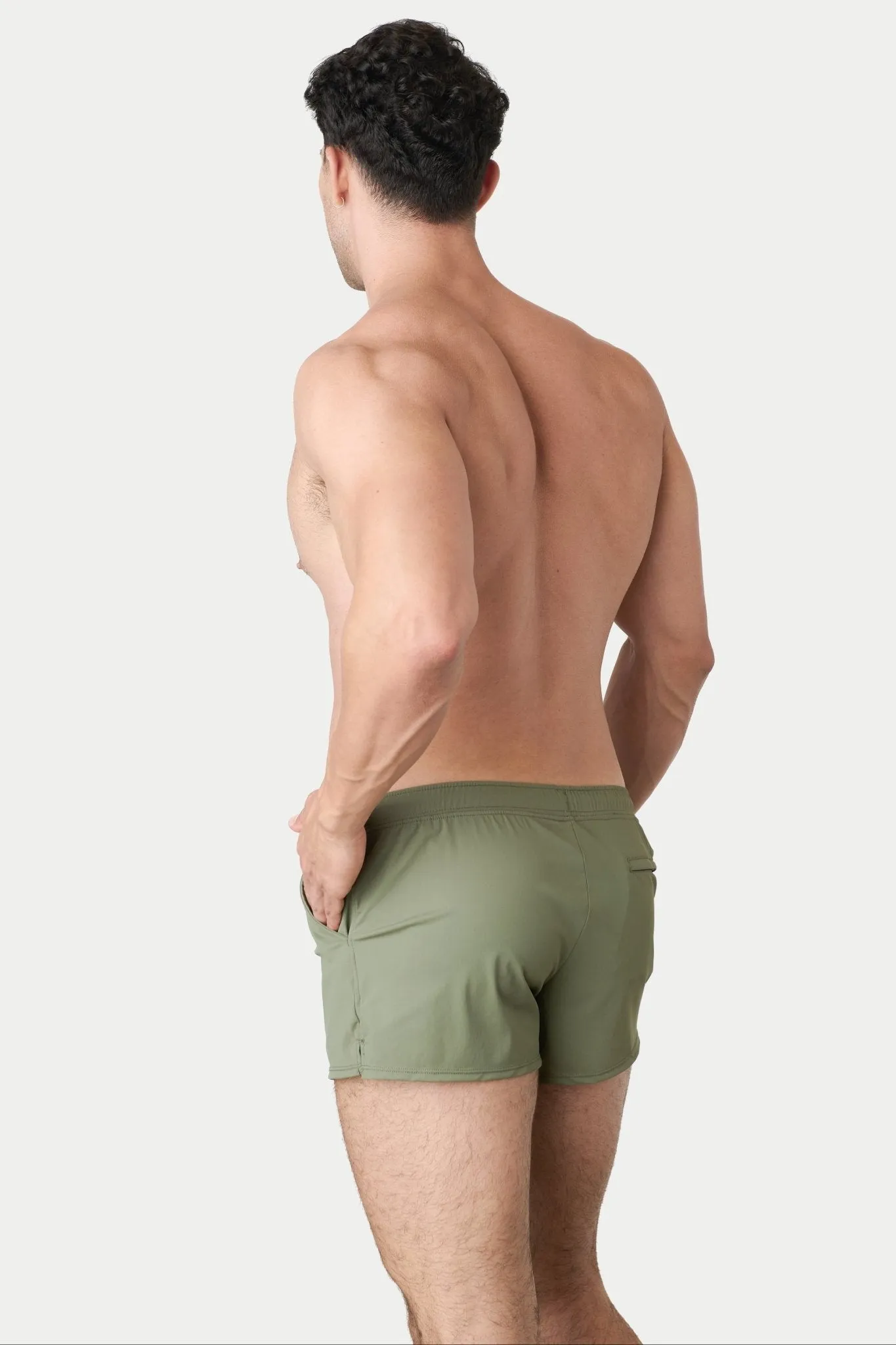 Awry Hybrid Shorts Moss Green sold by Underwear Expert product image thumbnail 4