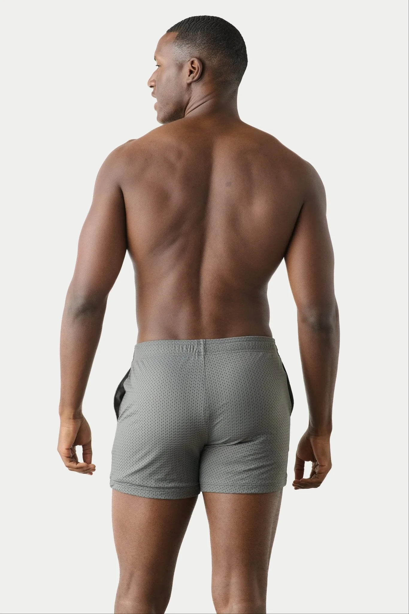 Awry Varsity Shorts Gray sold by Underwear Expert product image thumbnail 2