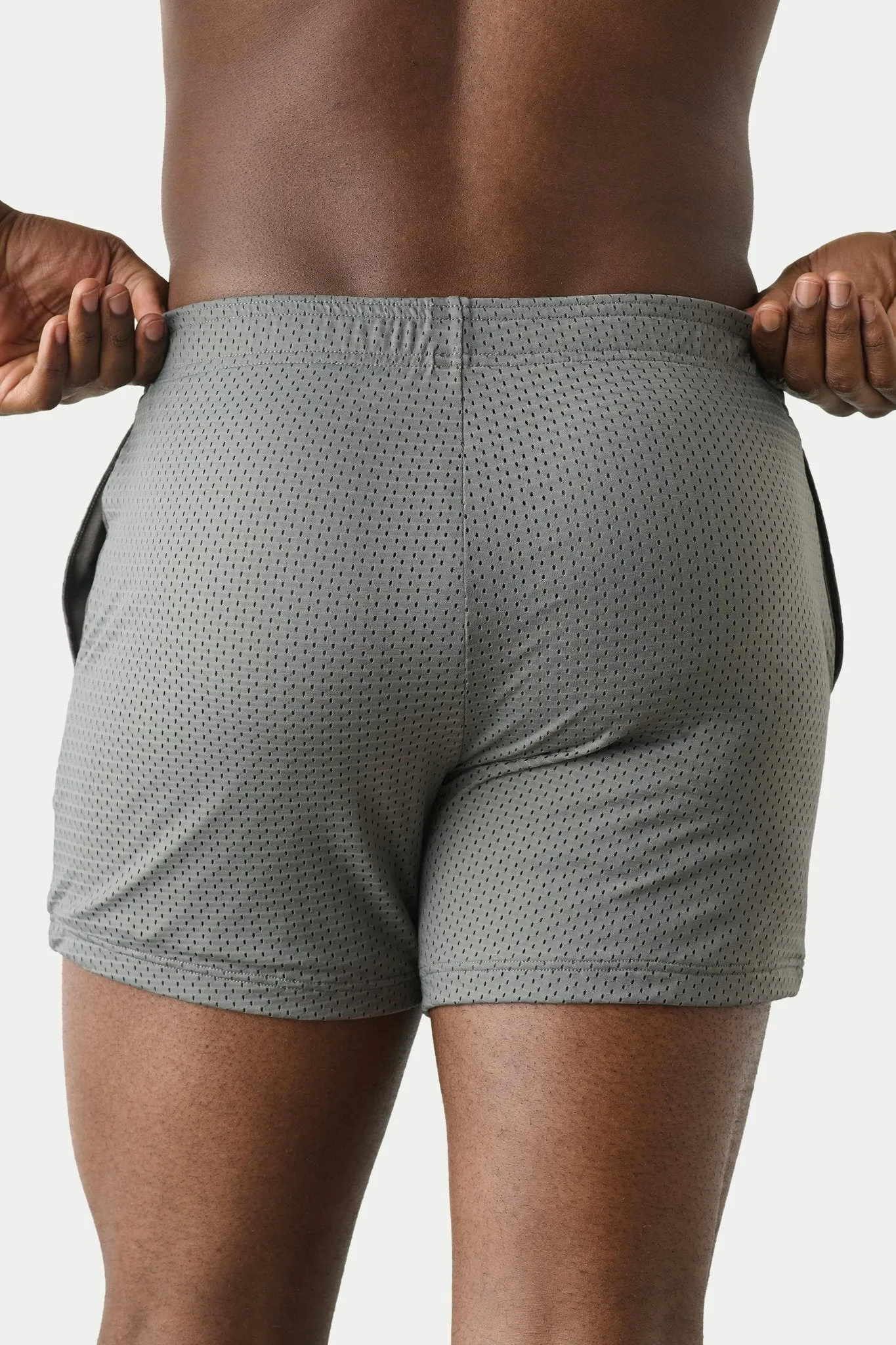 Awry Varsity Shorts Gray sold by Underwear Expert product image thumbnail 4