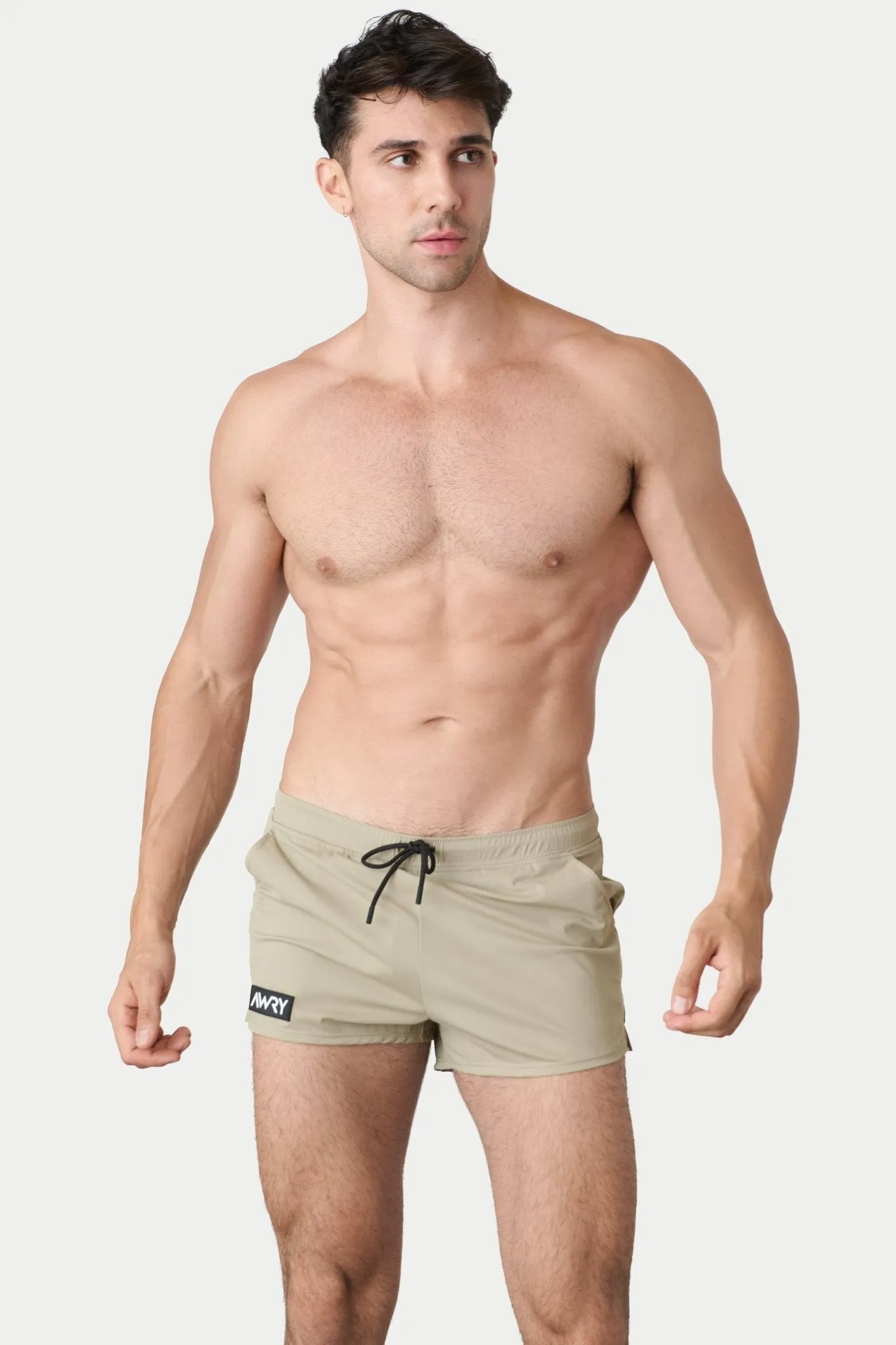 Awry Hybrid Shorts Beige sold by Underwear Expert