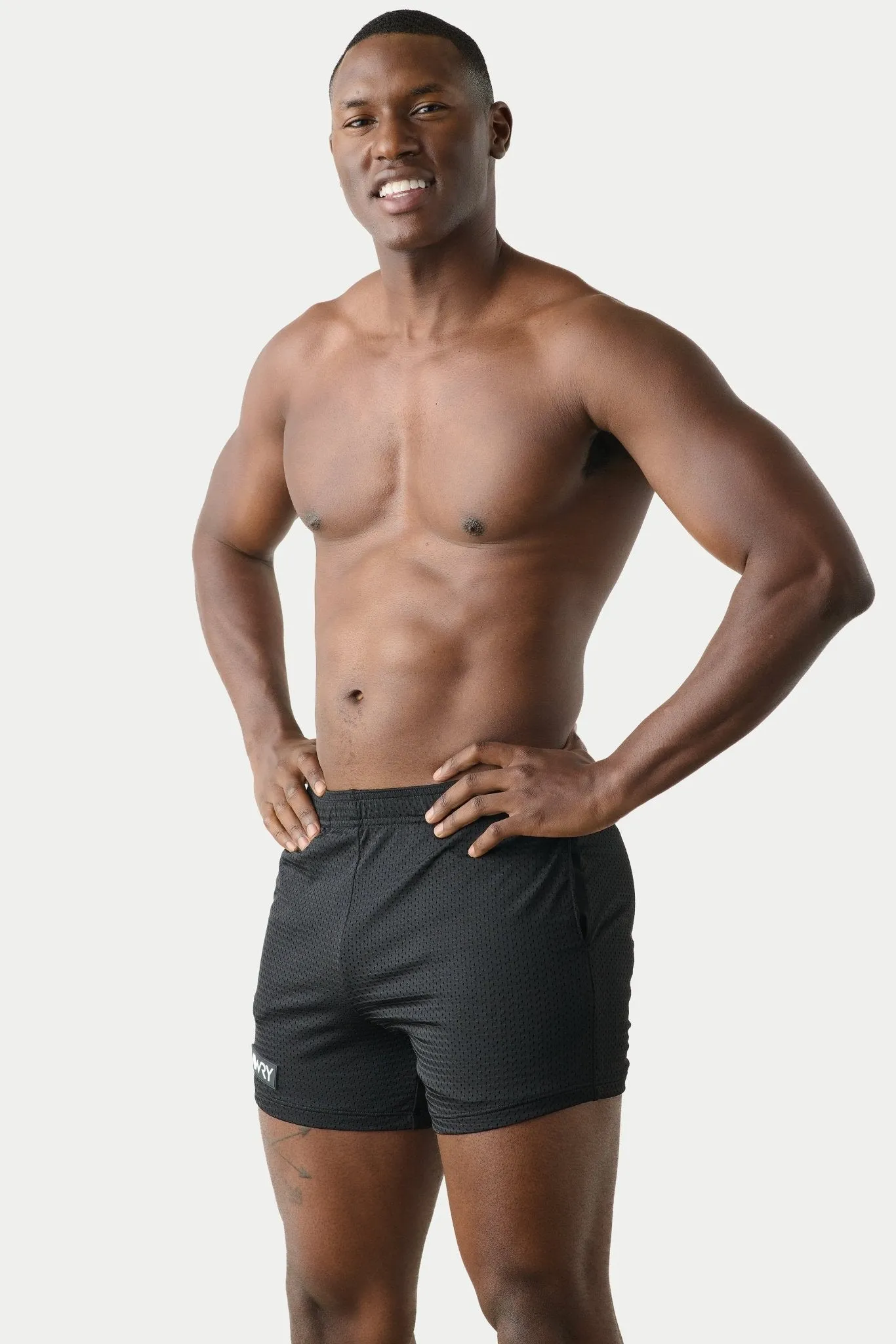 Awry Varsity Shorts Black sold by Underwear Expert product image thumbnail 3