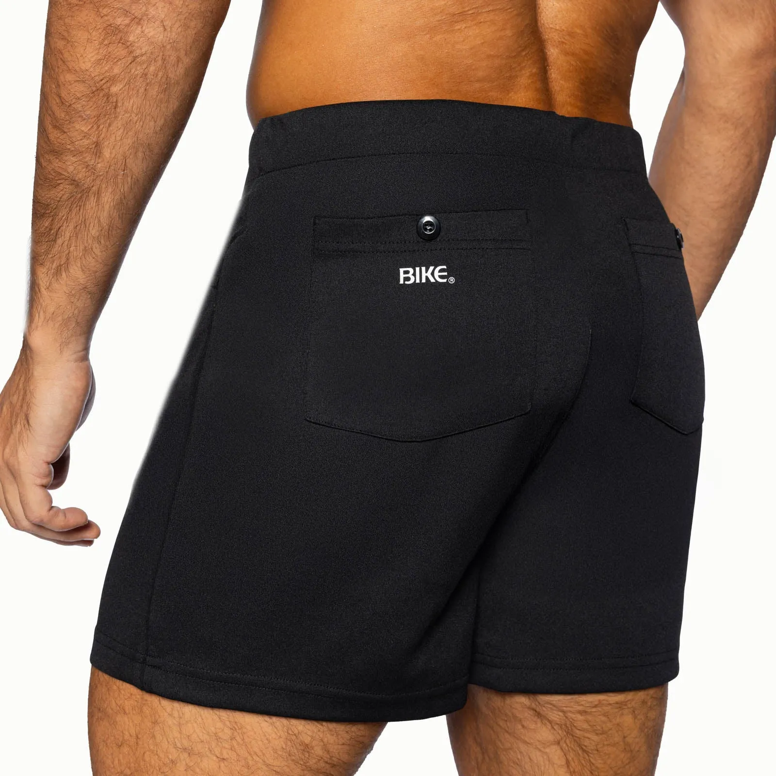 Bike Athletic Coaches Short 5" Inseam Black sold by Underwear Expert product image thumbnail 2