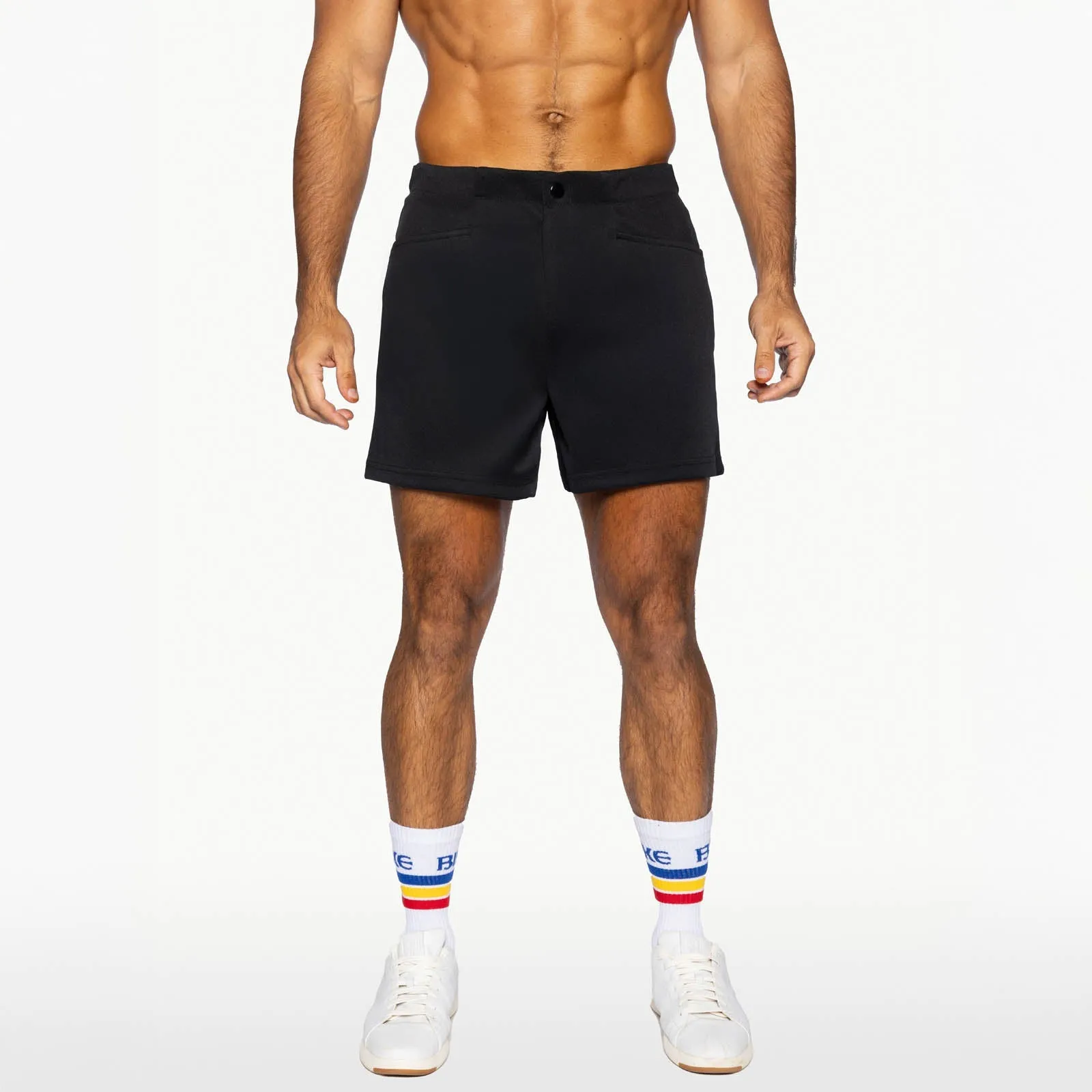 Bike Athletic Coaches Short 5" Inseam Black sold by Underwear Expert product image thumbnail 3