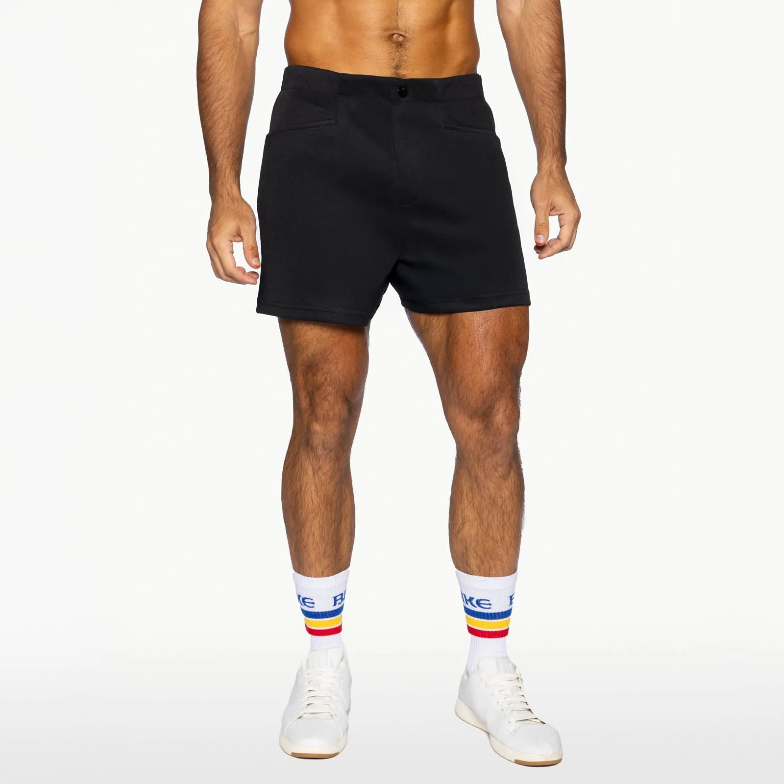 Bike Athletic Coaches Short 5" Inseam Black sold by Underwear Expert product image thumbnail 5
