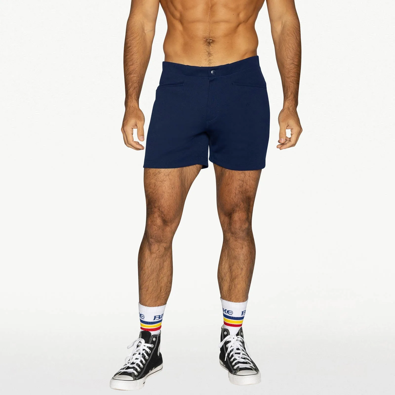 Bike Athletic Coaches Short 5" Inseam Navy sold by Underwear Expert product image thumbnail 4