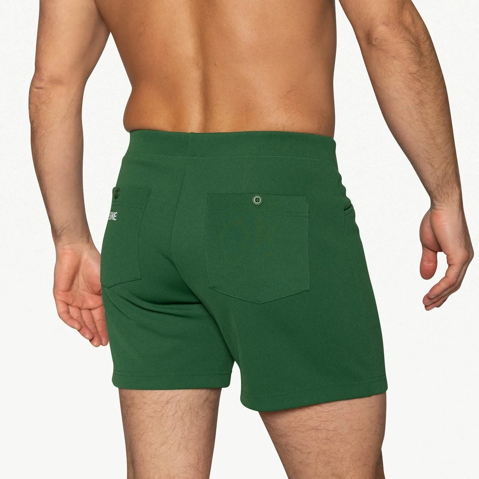 Bike Athletic Coaches Short 5" Inseam Green sold by Underwear Expert product image thumbnail 2