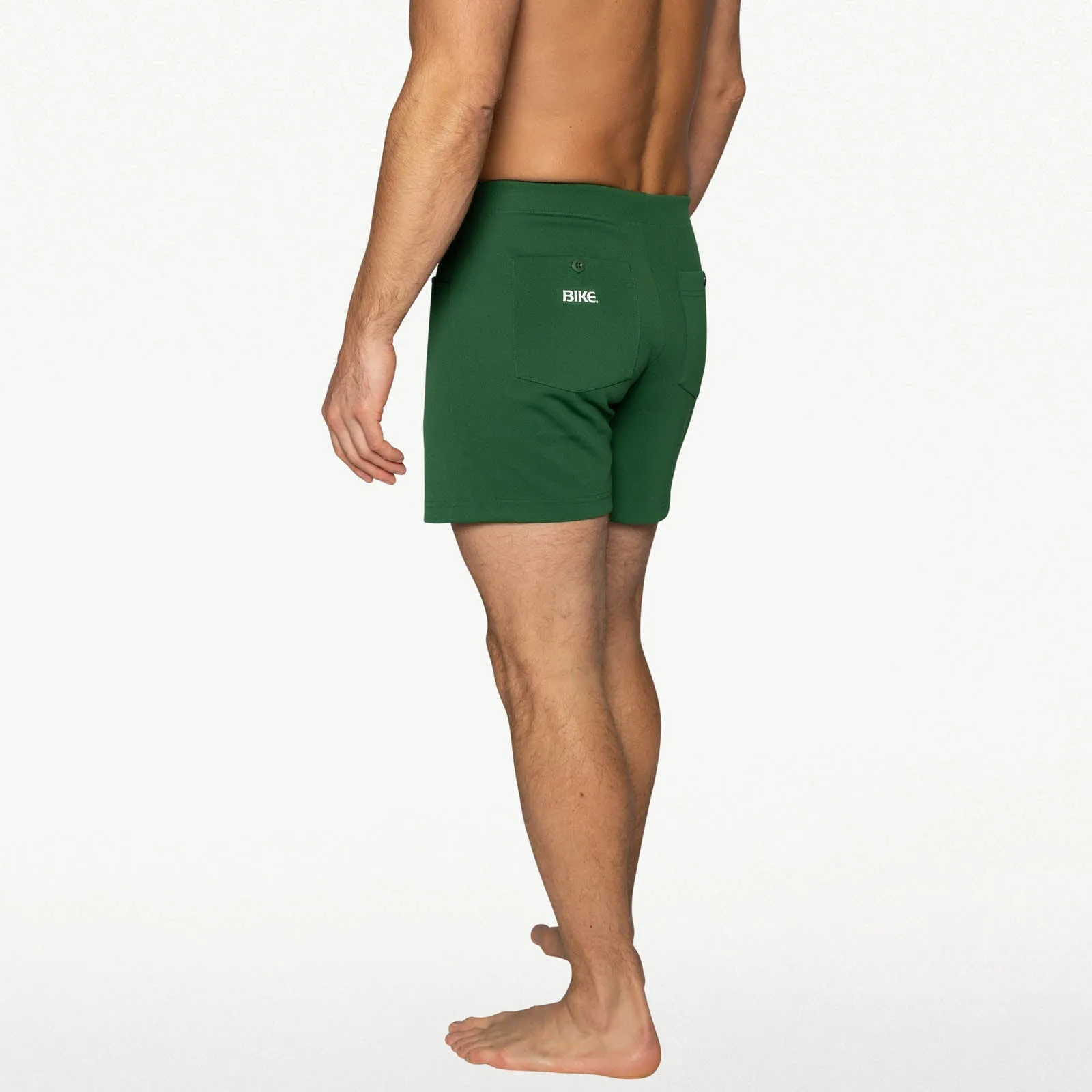 Bike Athletic Coaches Short 5" Inseam Green sold by Underwear Expert product image thumbnail 5