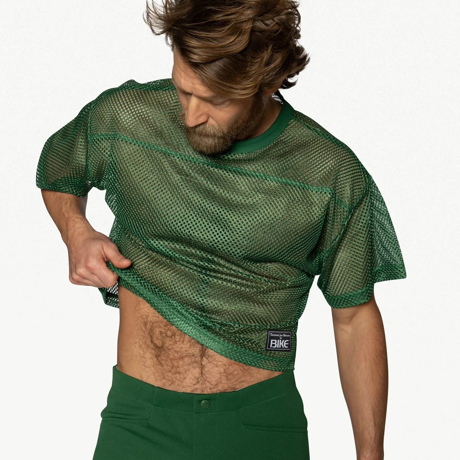 Bike Athletic Short Sleeve Practice Jersey Green sold by Underwear Expert product image thumbnail 4