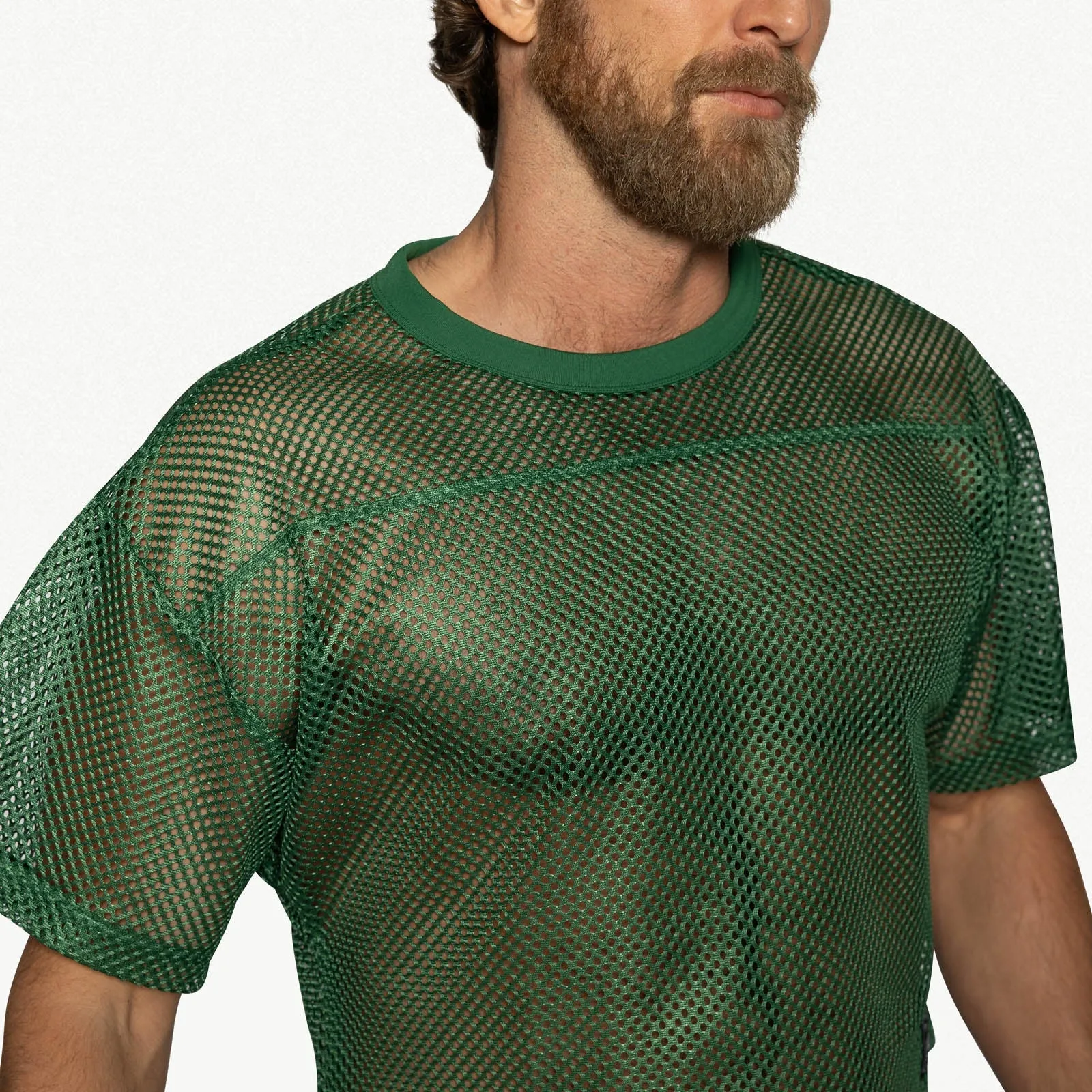 Bike Athletic Short Sleeve Practice Jersey Green sold by Underwear Expert product image thumbnail 5