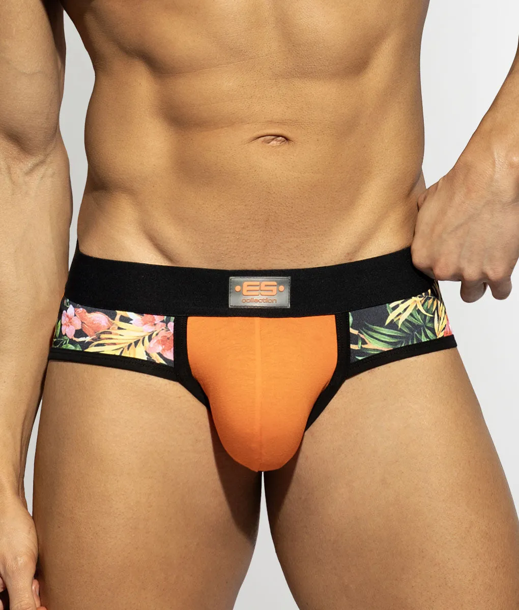 ES Collection Flowery Panel Brief sold by Underwear Expert product image thumbnail 4