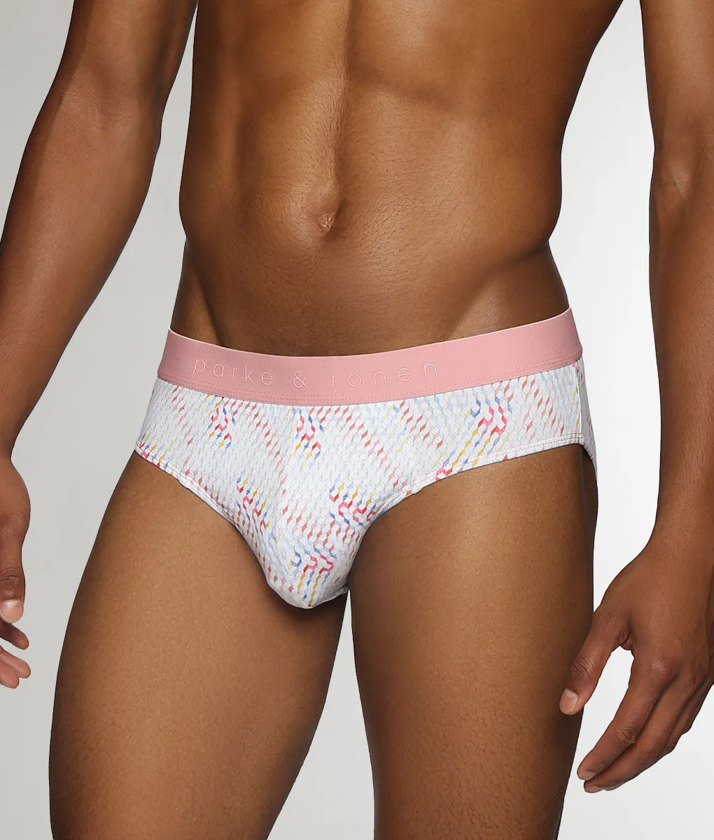 Parke & Ronen Klee Printed Low Rise Brief sold by Underwear Expert product image thumbnail 3