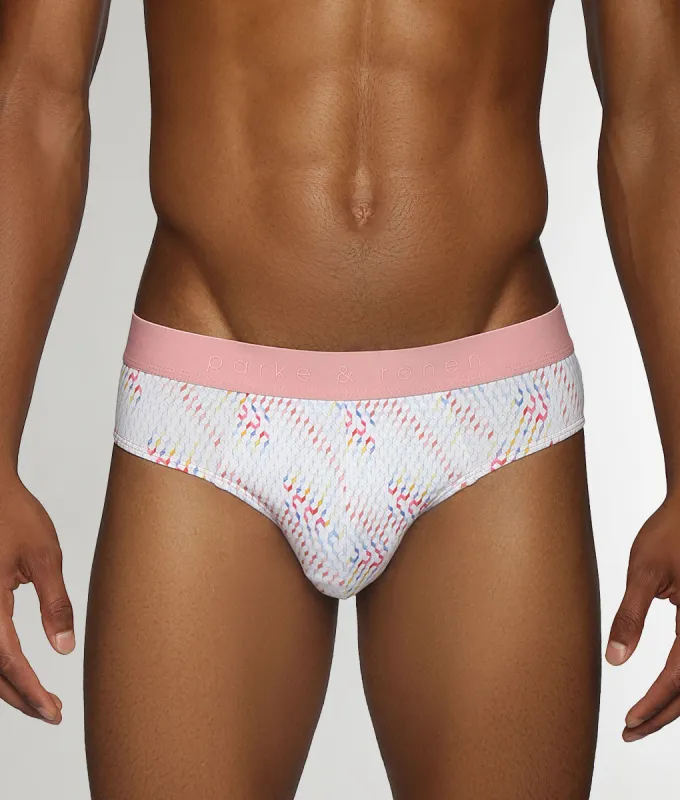 Parke & Ronen Klee Printed Low Rise Brief made by Parke & Ronen