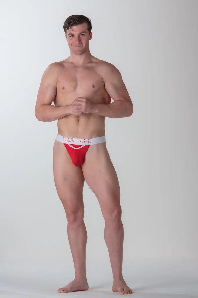 WOH Sexy Fun Thong Red sold by Underwear Expert