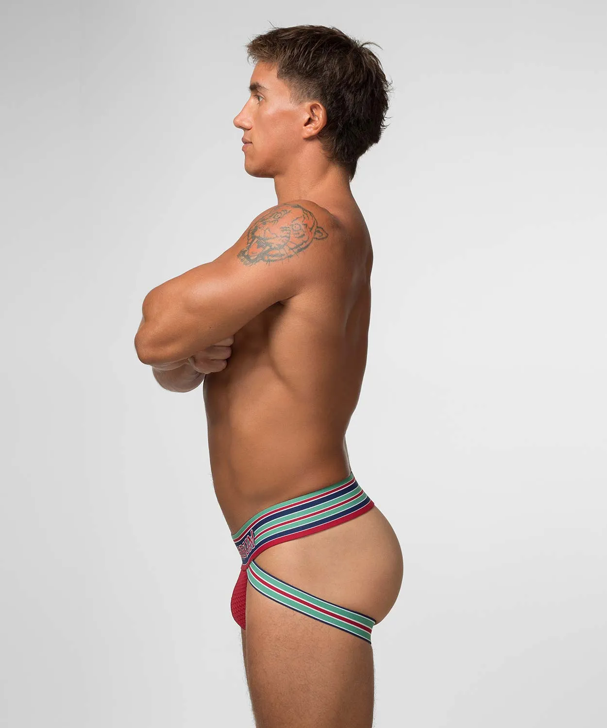 Rounderbum Varsity Lift Jockstrap sold by Underwear Expert product image thumbnail 5