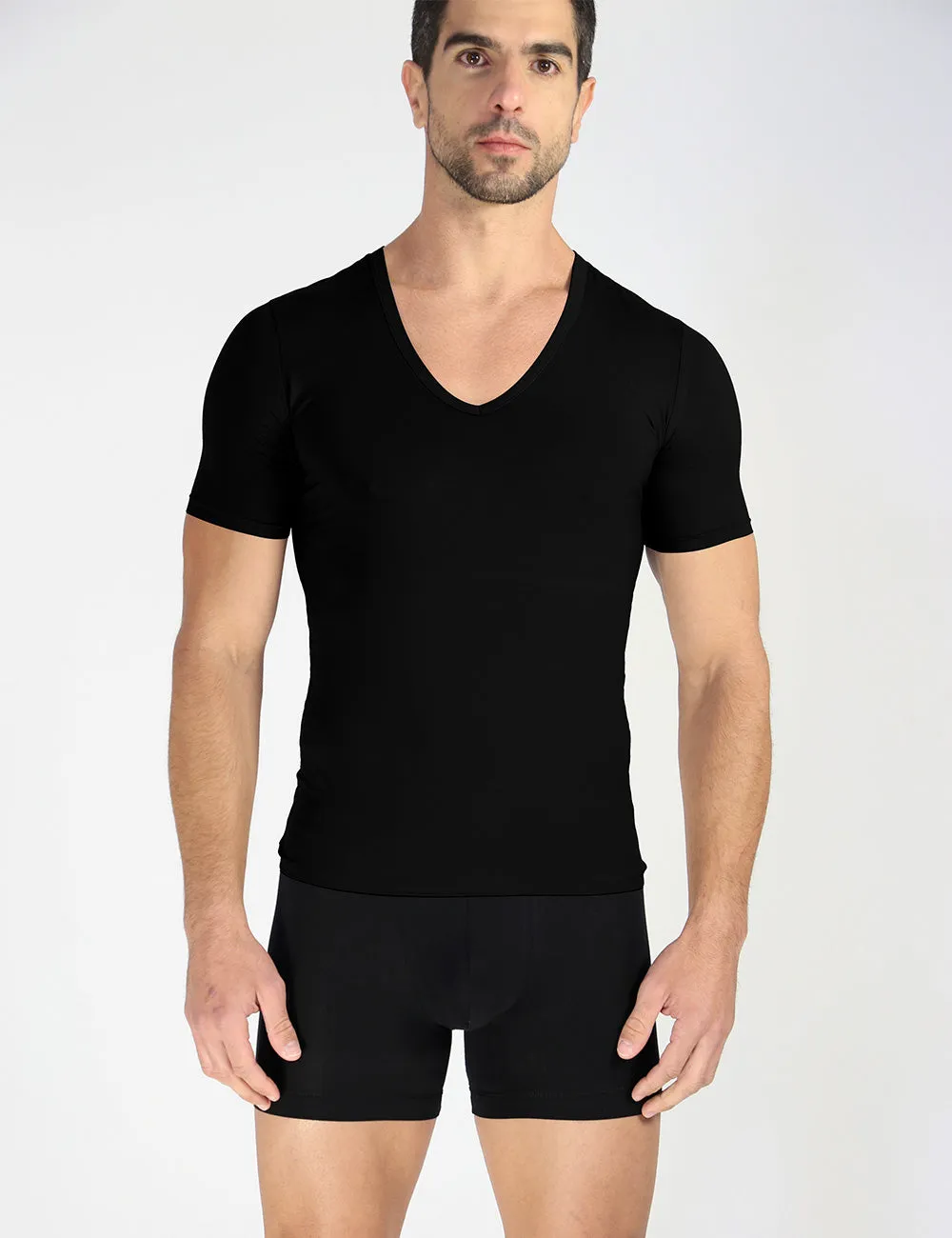 Rounderbum Deep V-Neck T-Shirt 2-Pack sold by Underwear Expert