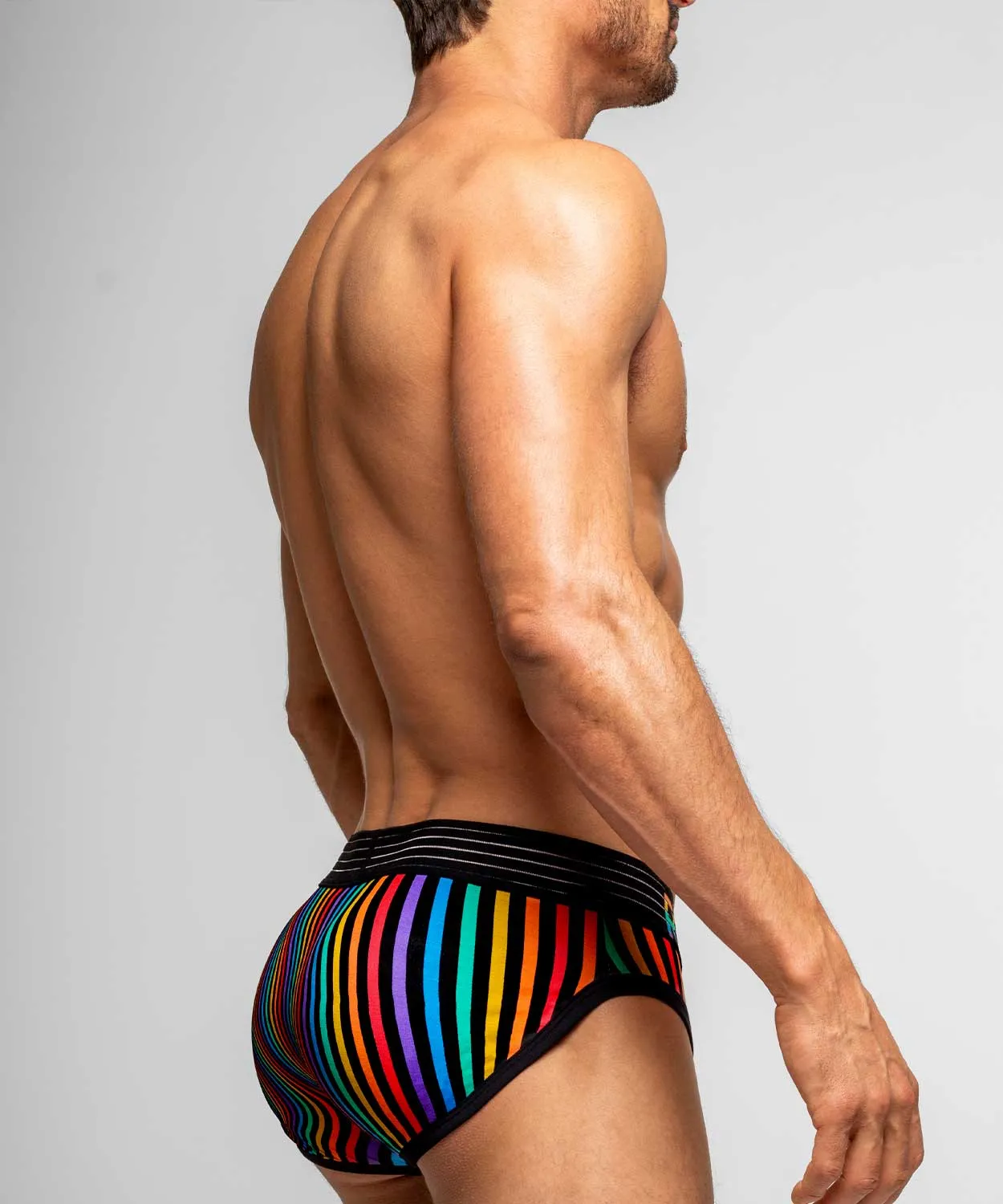 Rounderbum Waveform Pride Padded Brief + Smart Package Cup sold by Underwear Expert product image thumbnail 4