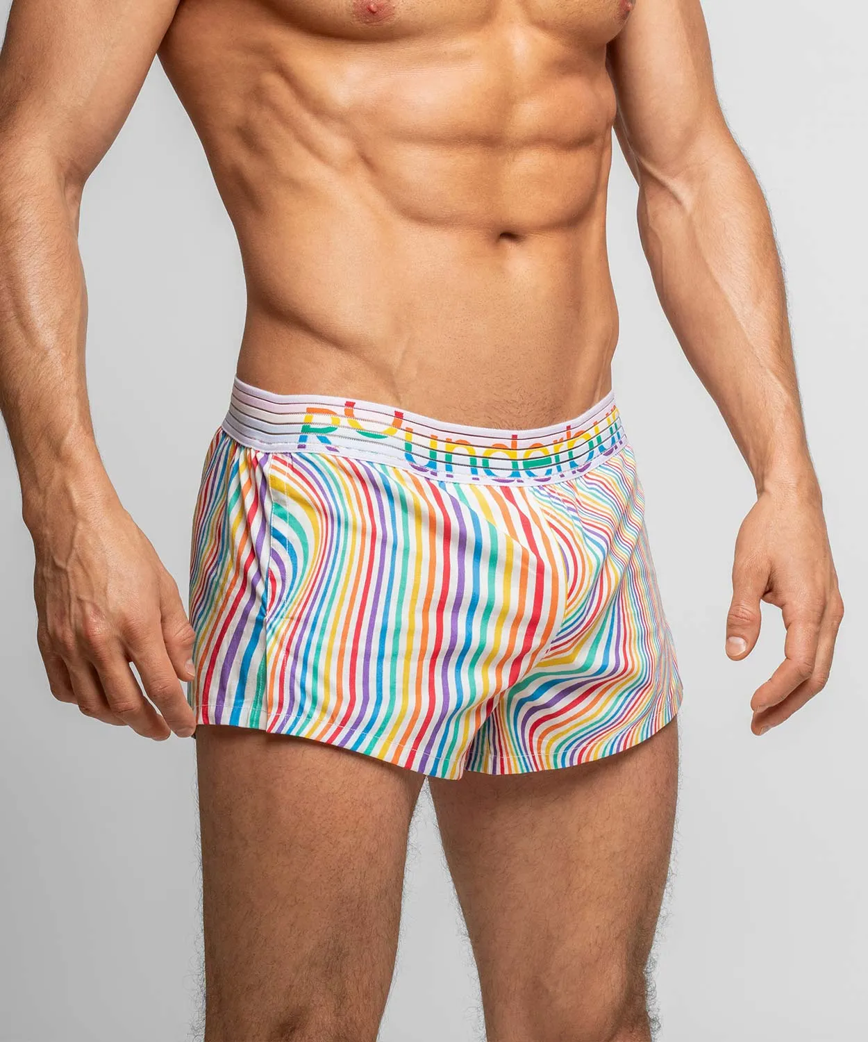 Rounderbum Waveform Pride Lift Boxer sold by Underwear Expert
