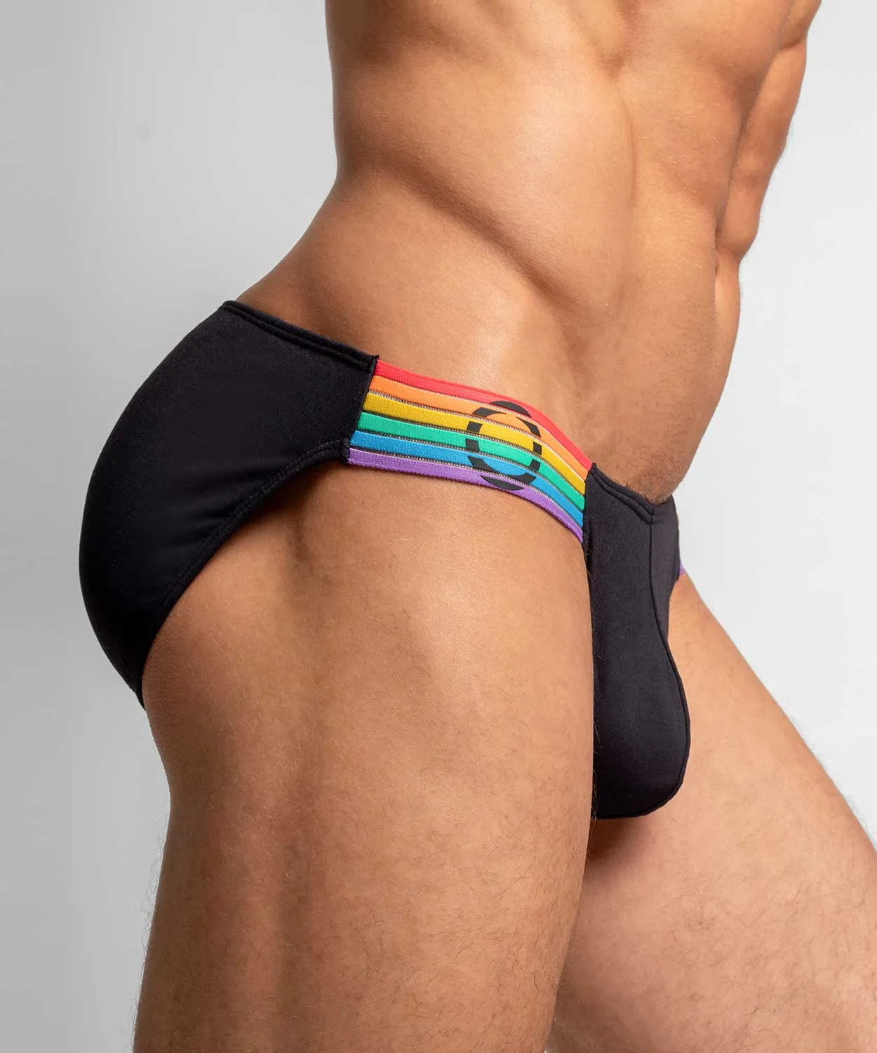 Rounderbum Waveform Pride Padded Bikini Brief sold by Underwear Expert product image thumbnail 5