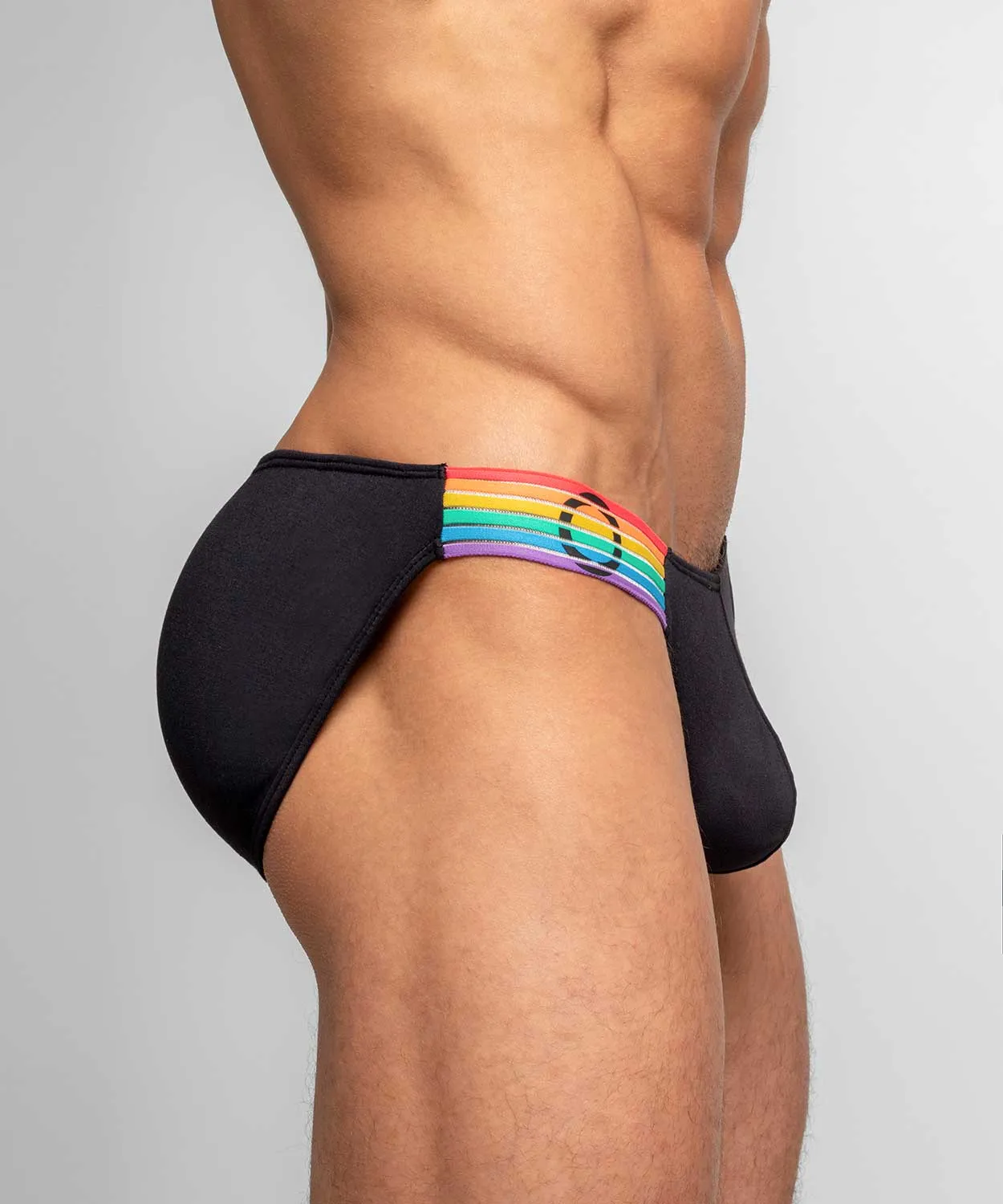 Rounderbum Waveform Pride Padded Bikini Brief sold by Underwear Expert product image thumbnail 4