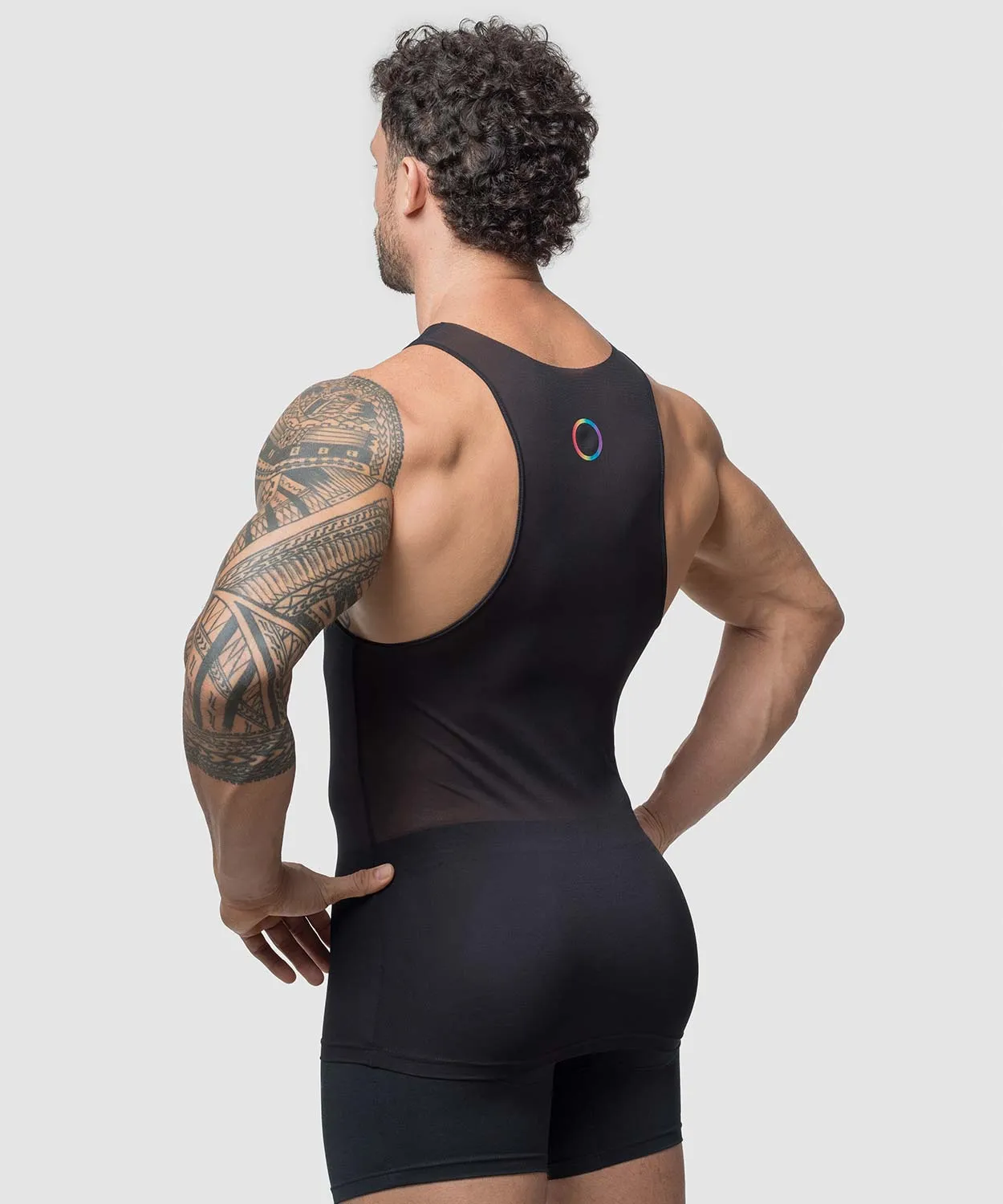 Rounderbum Waveform Pride Tank Top sold by Underwear Expert product image thumbnail 3
