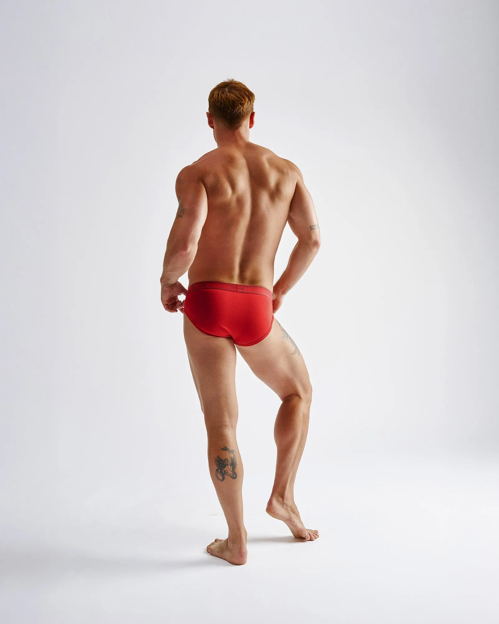 Teamm8 New Cotton Classic Brief Crimson sold by Underwear Expert product image thumbnail 3