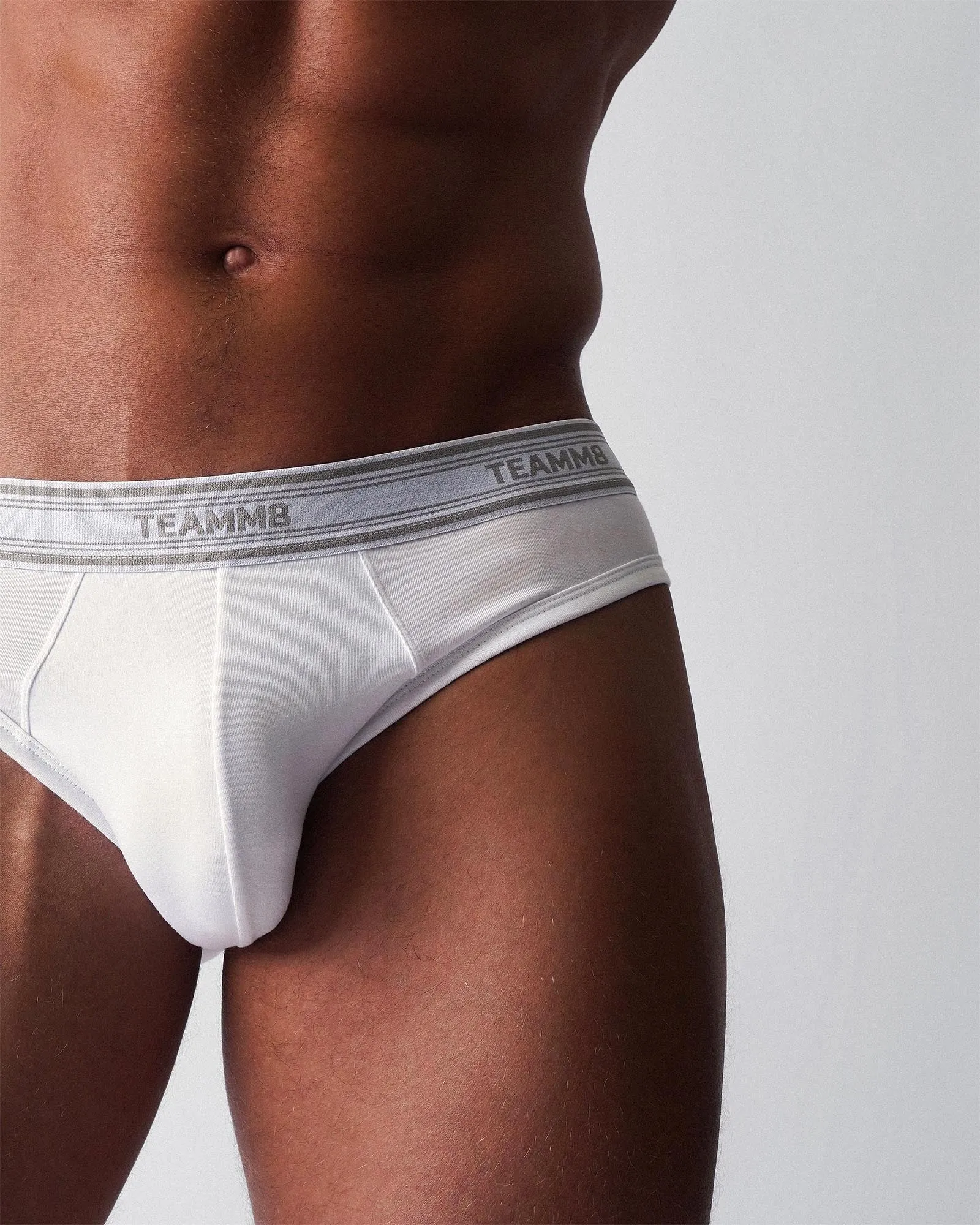Teamm8 New Cotton Classic Brief White sold by Underwear Expert product image thumbnail 3