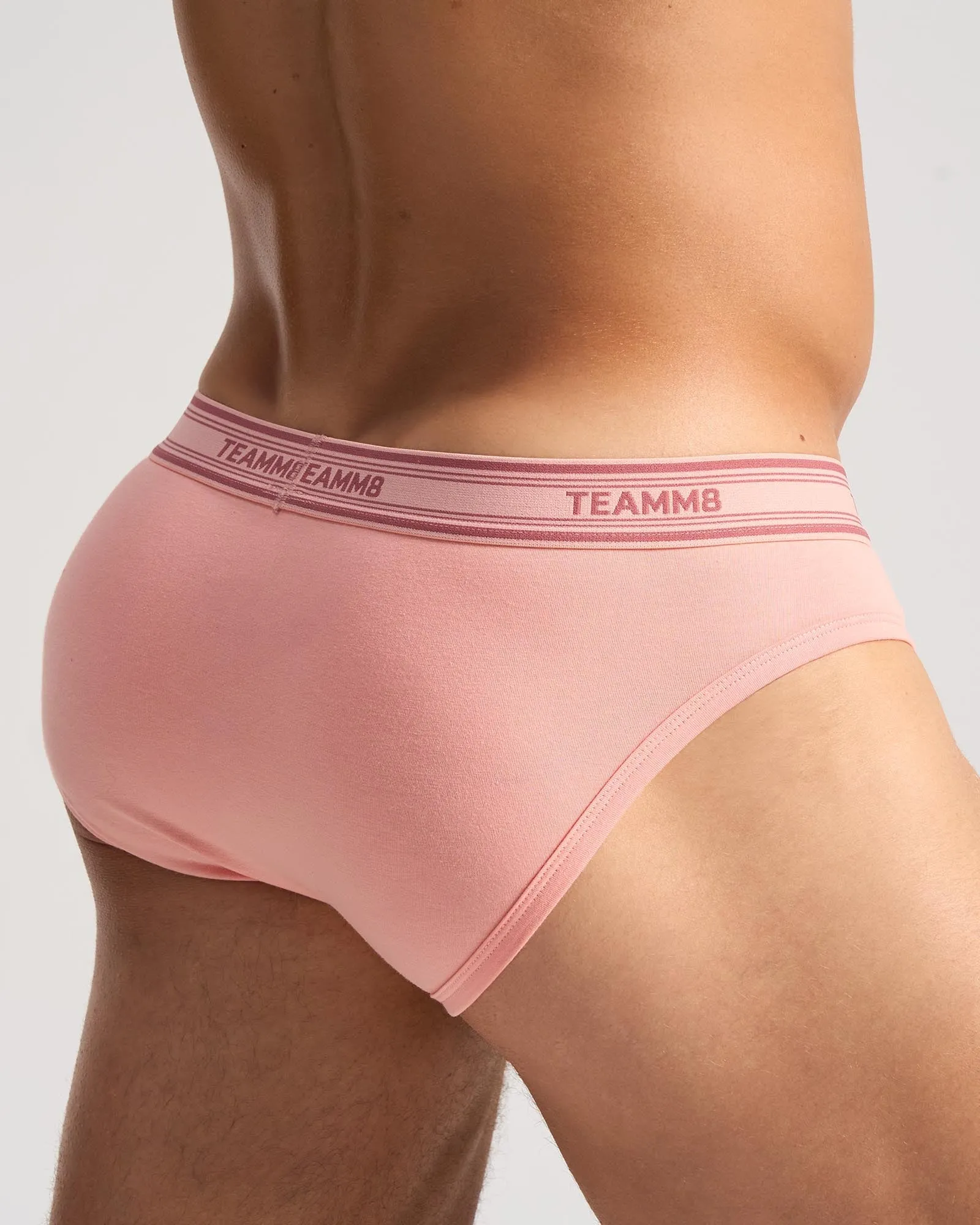 Teamm8 New Cotton Classic Brief Rose Water sold by Underwear Expert product image thumbnail 5