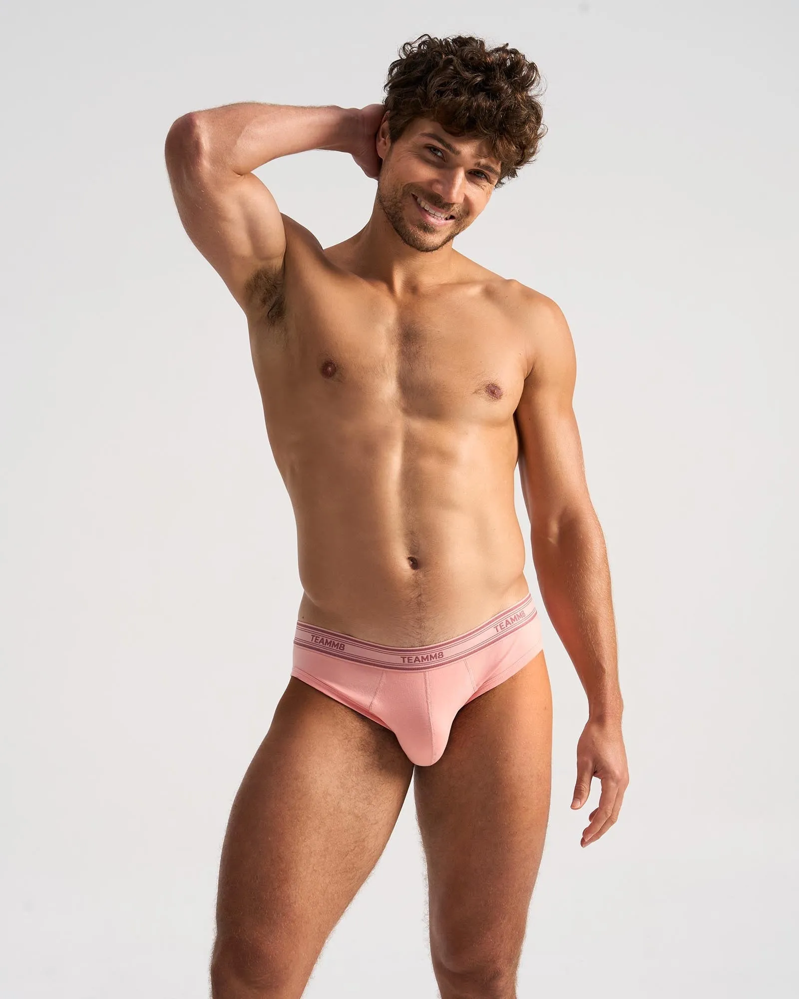 Teamm8 New Cotton Classic Brief Rose Water sold by Underwear Expert product image thumbnail 4