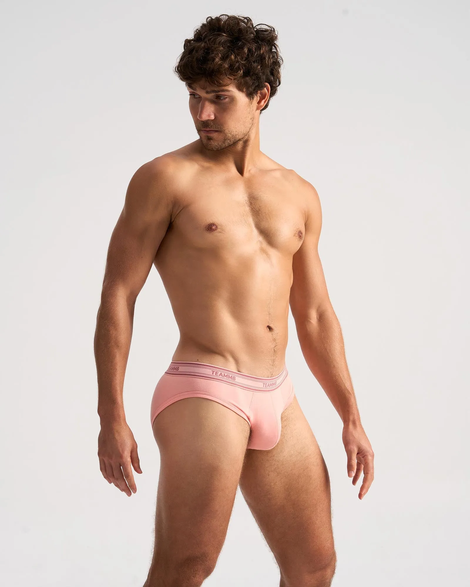 Teamm8 New Cotton Classic Brief Rose Water sold by Underwear Expert product image thumbnail 3
