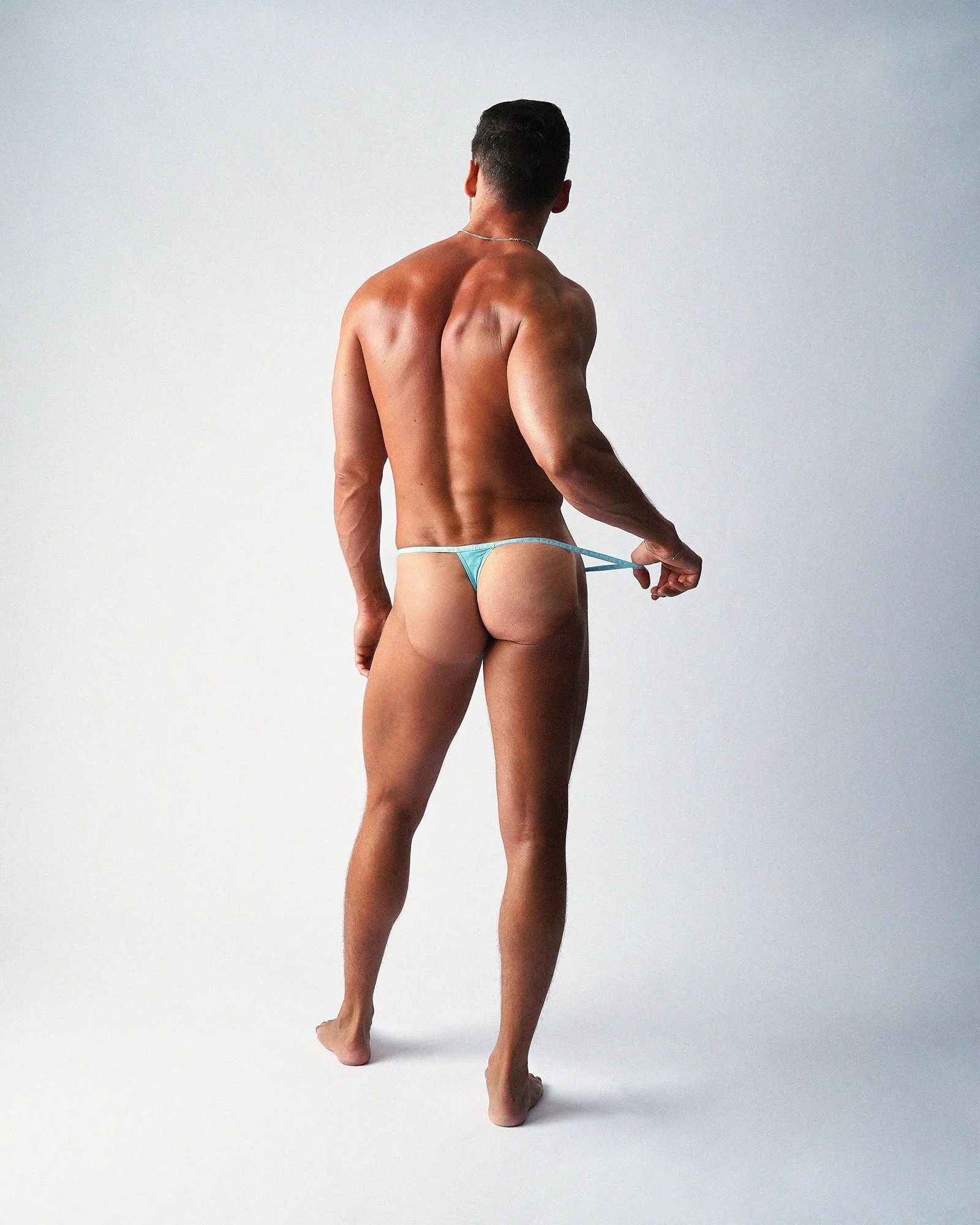 Teamm8 Glide Micro Thong Glacier sold by Underwear Expert product image thumbnail 3