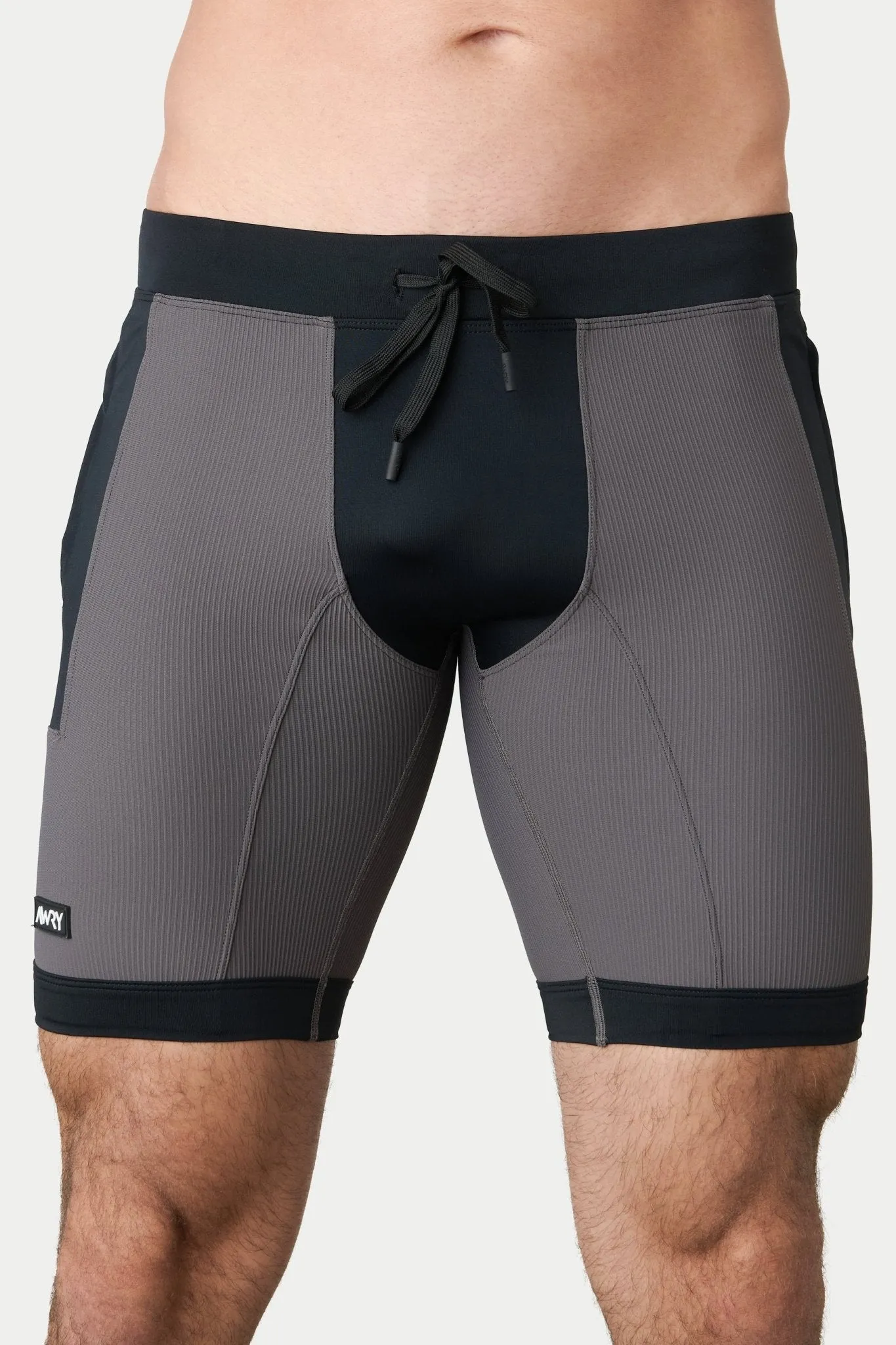 Awry Sprint Half-Tights V2 - Gray sold by Underwear Expert